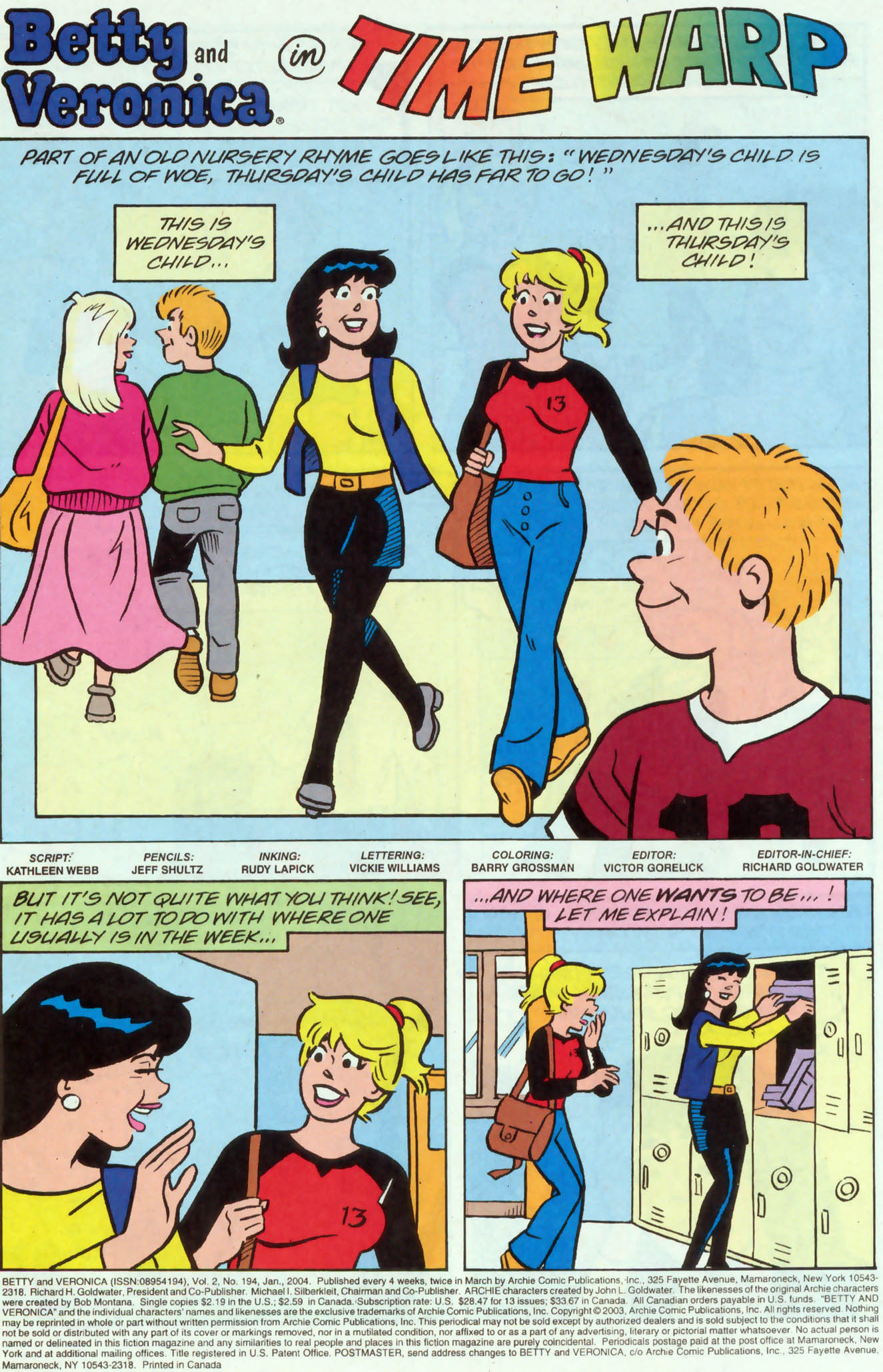 Read online Betty and Veronica (1987) comic -  Issue #194 - 2