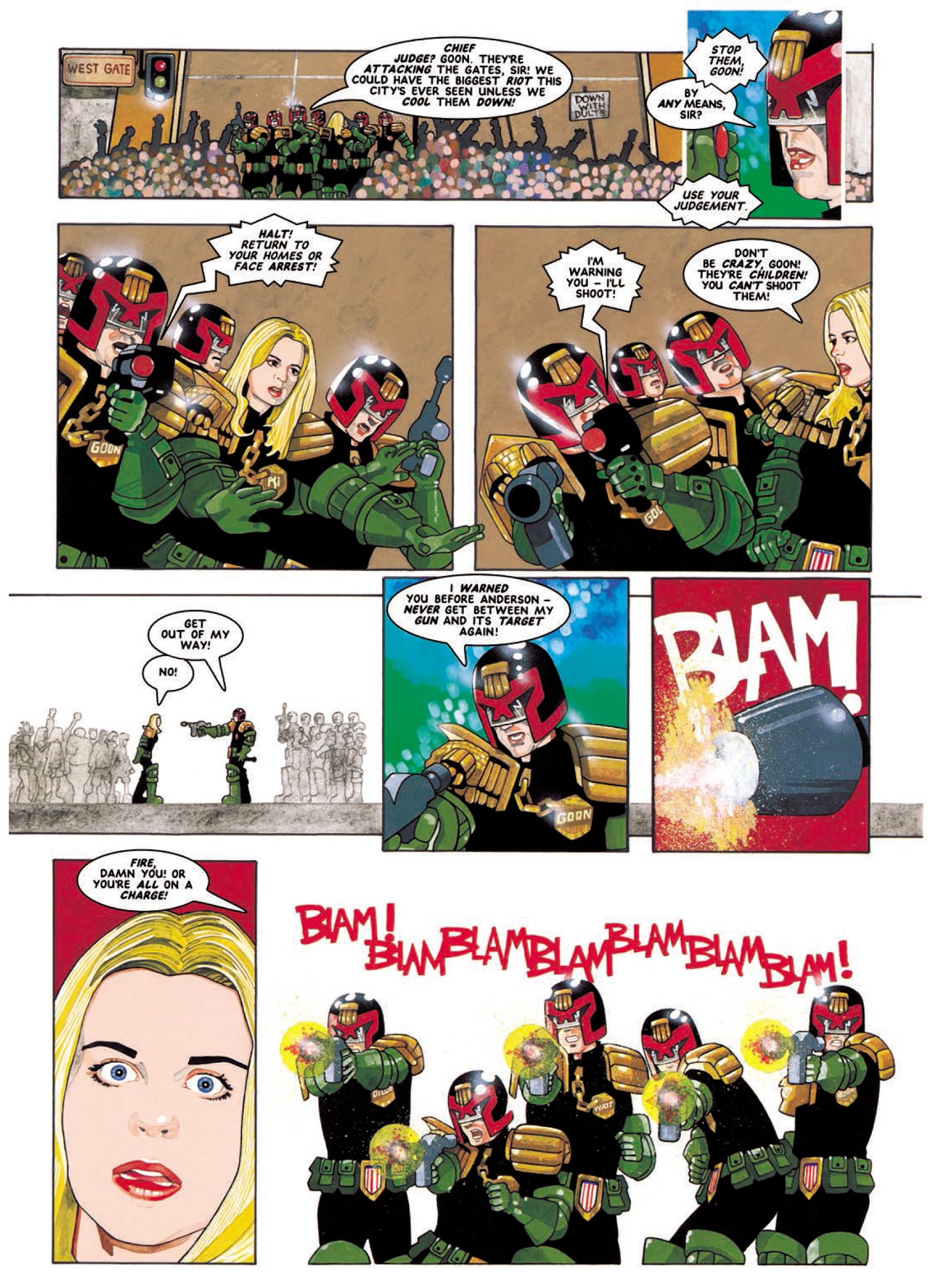 Read online Judge Anderson: The Psi Files comic -  Issue # TPB 3 - 166