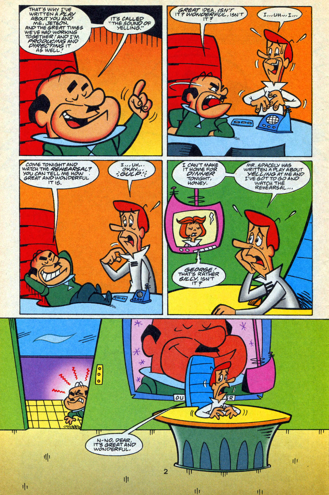 Read online The Flintstones and the Jetsons comic -  Issue #16 - 4