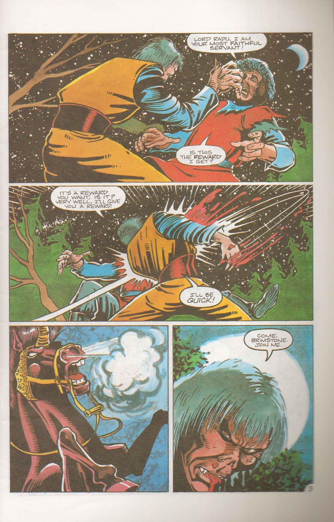 Read online Subspecies (1991) comic -  Issue #3 - 5