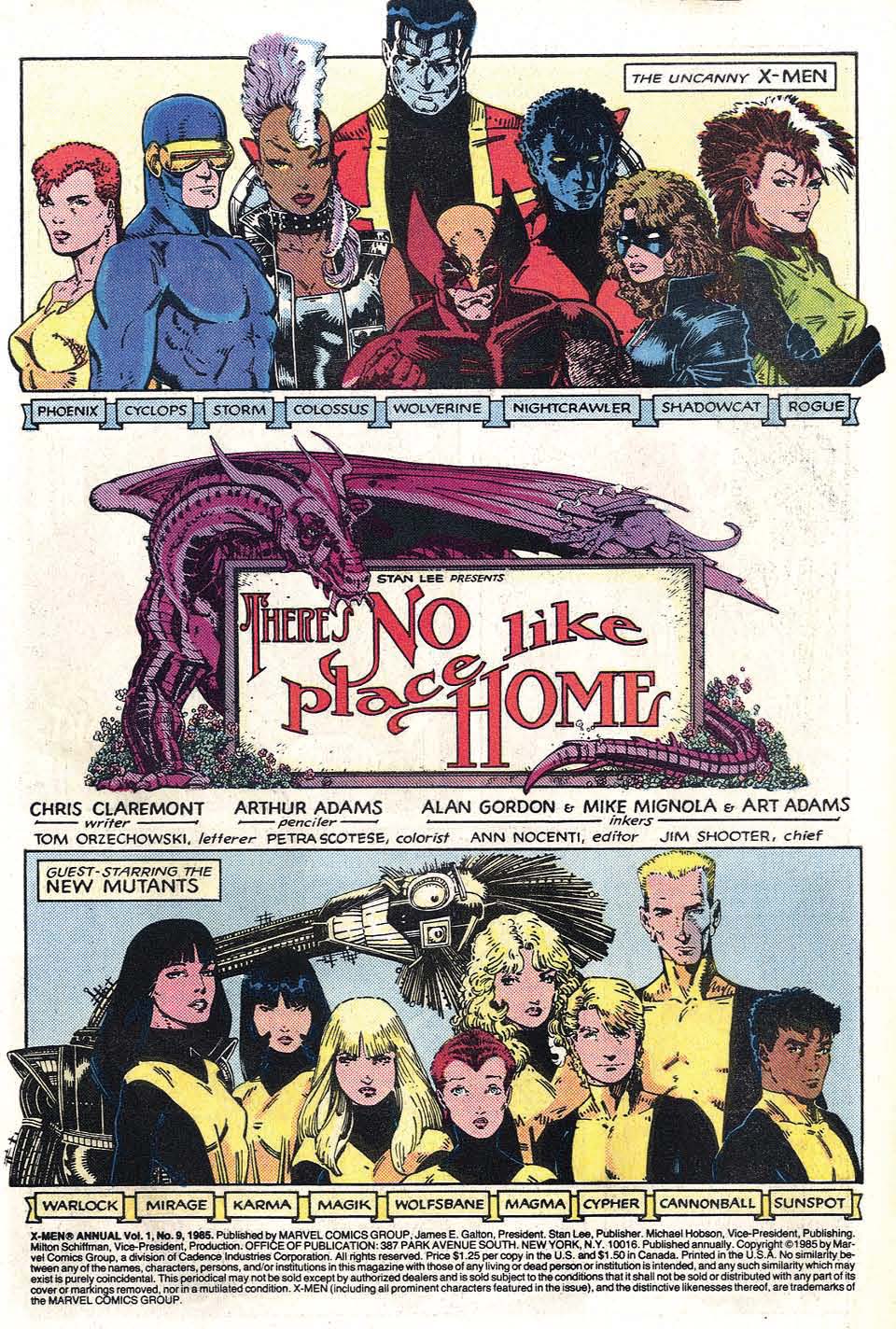 Read online X-Men Annual comic -  Issue #9 - 3