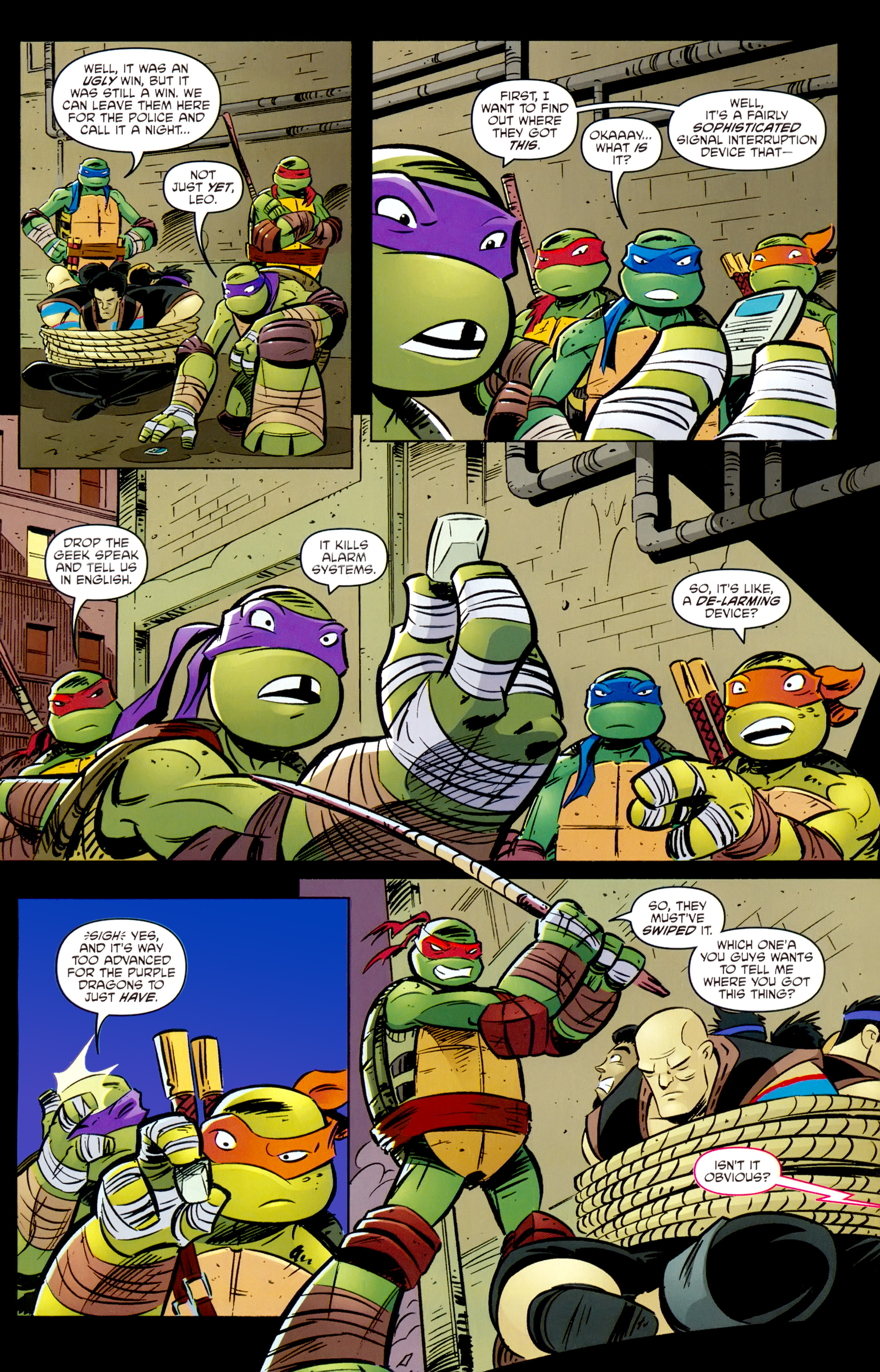 Read online Teenage Mutant Ninja Turtles New Animated Adventures Free Comic Book Day comic -  Issue # Full - 12