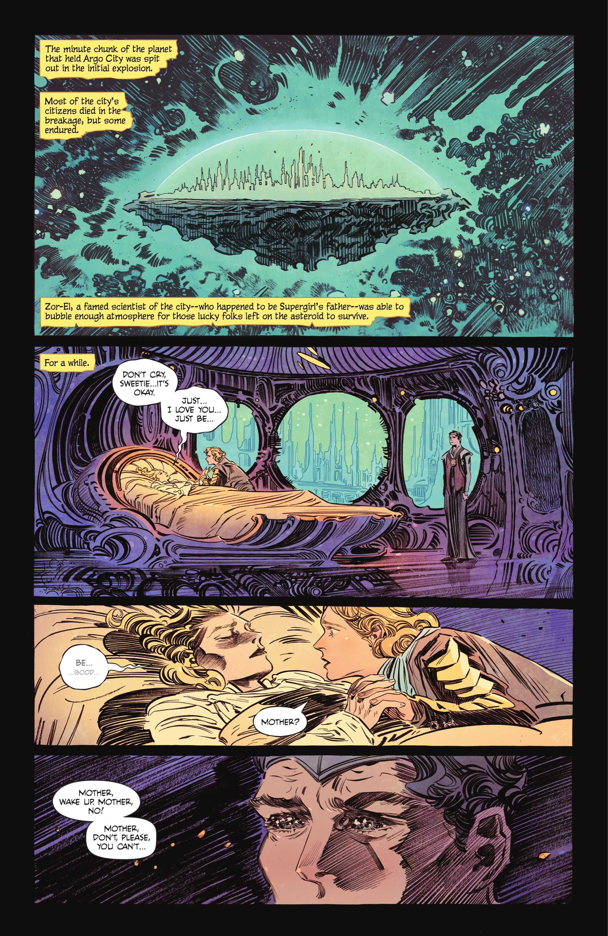Read online Supergirl: Woman of Tomorrow comic -  Issue #6 - 13