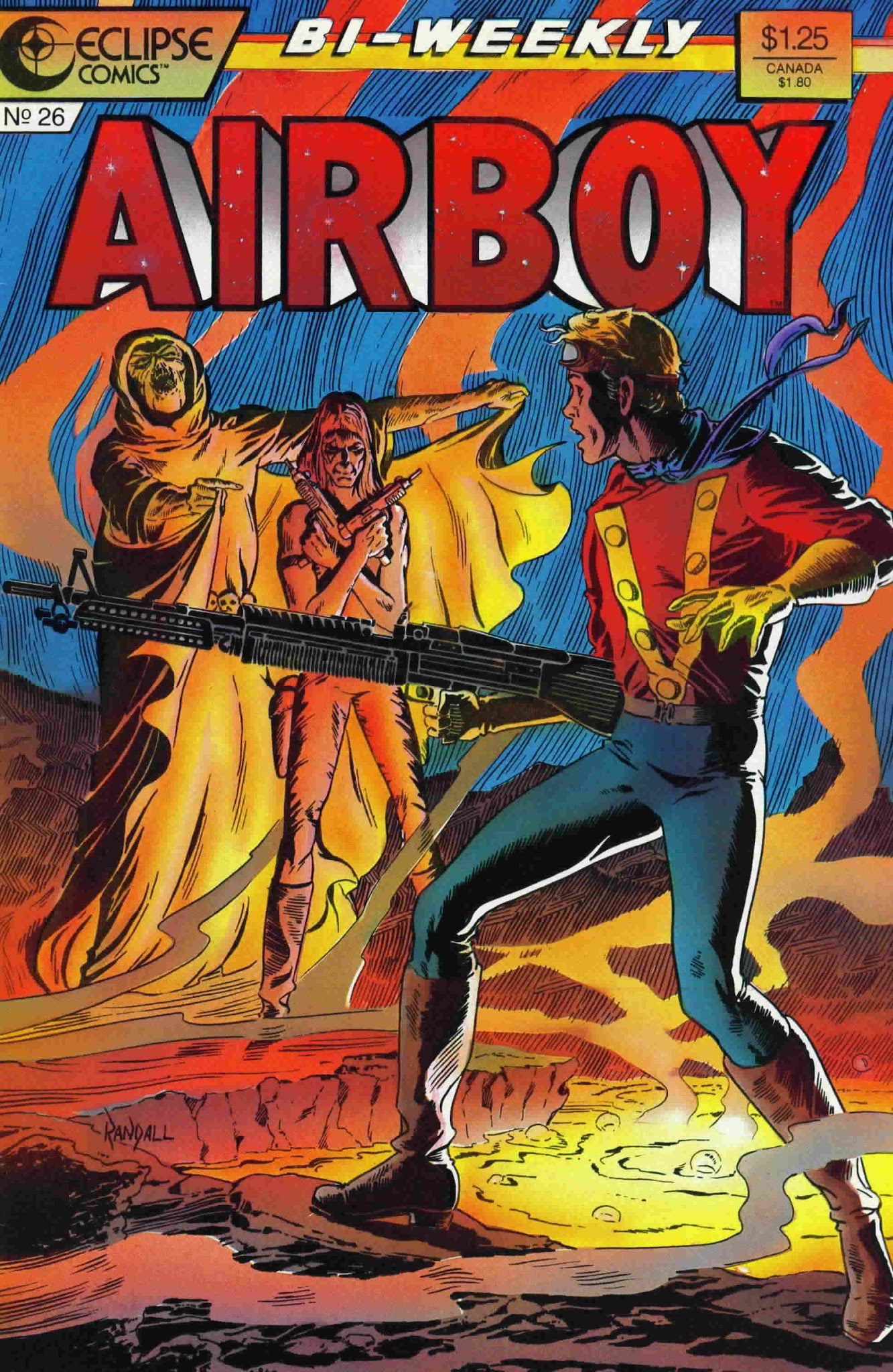 Read online Airboy (1986) comic -  Issue #26 - 1