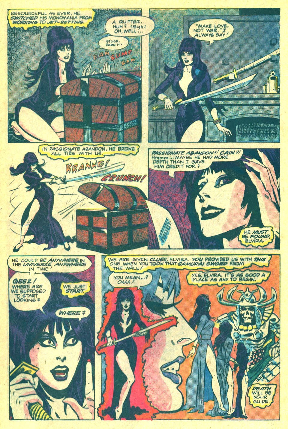 Read online Elvira's House of Mystery comic -  Issue #2 - 4