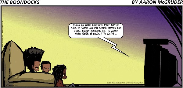 Read online The Boondocks Collection comic -  Issue # Year 2003 - 103