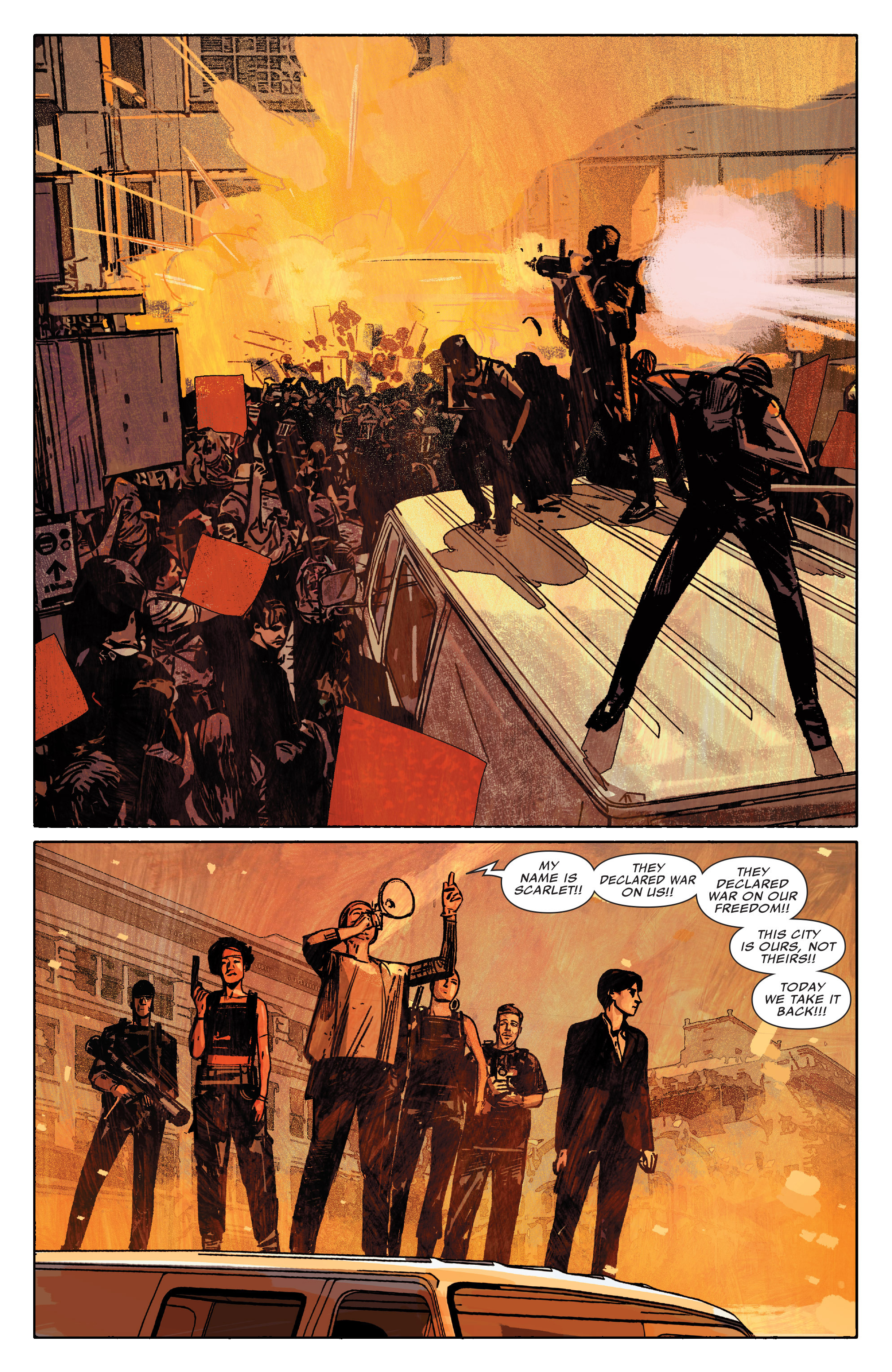 Read online Scarlet comic -  Issue #10 - 24
