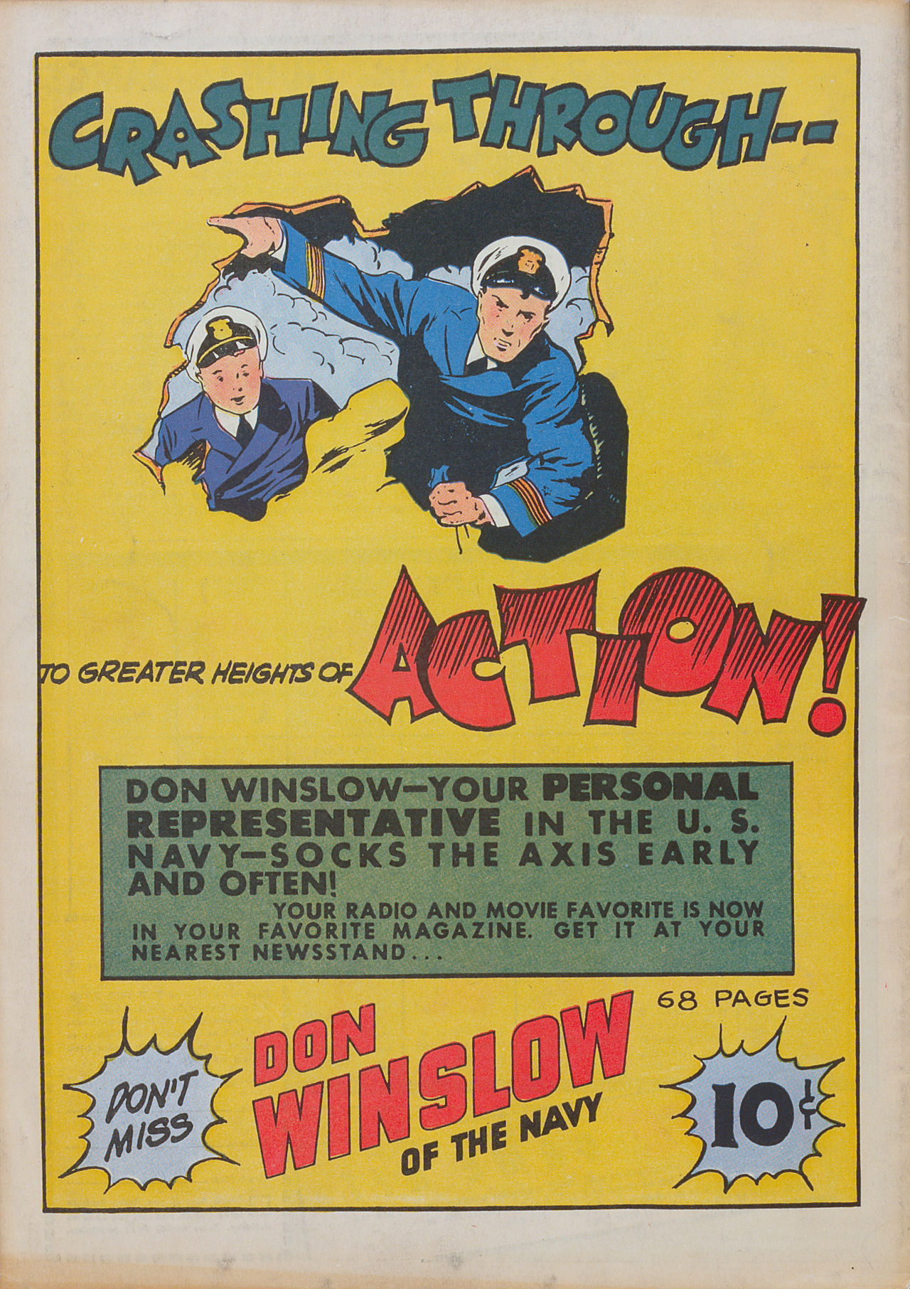 Read online Captain Midnight (1942) comic -  Issue #8 - 68