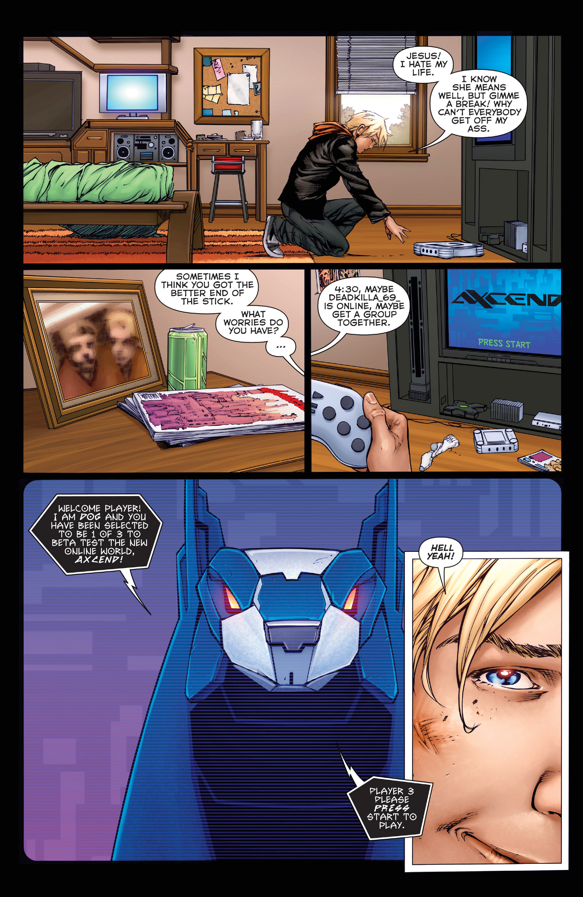 Read online Axcend comic -  Issue #1 - 7