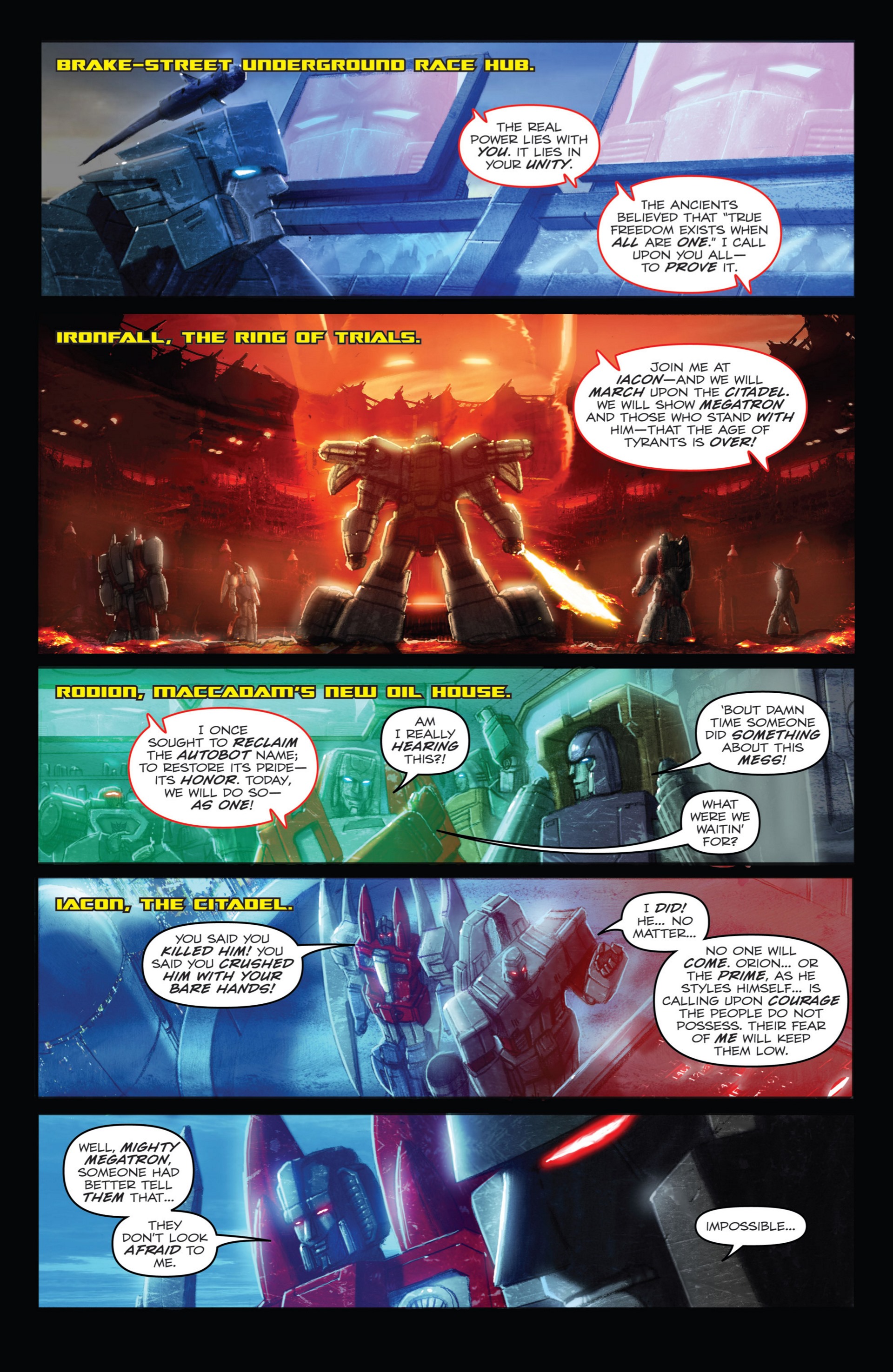Read online Transformers: Autocracy comic -  Issue # Full - 102