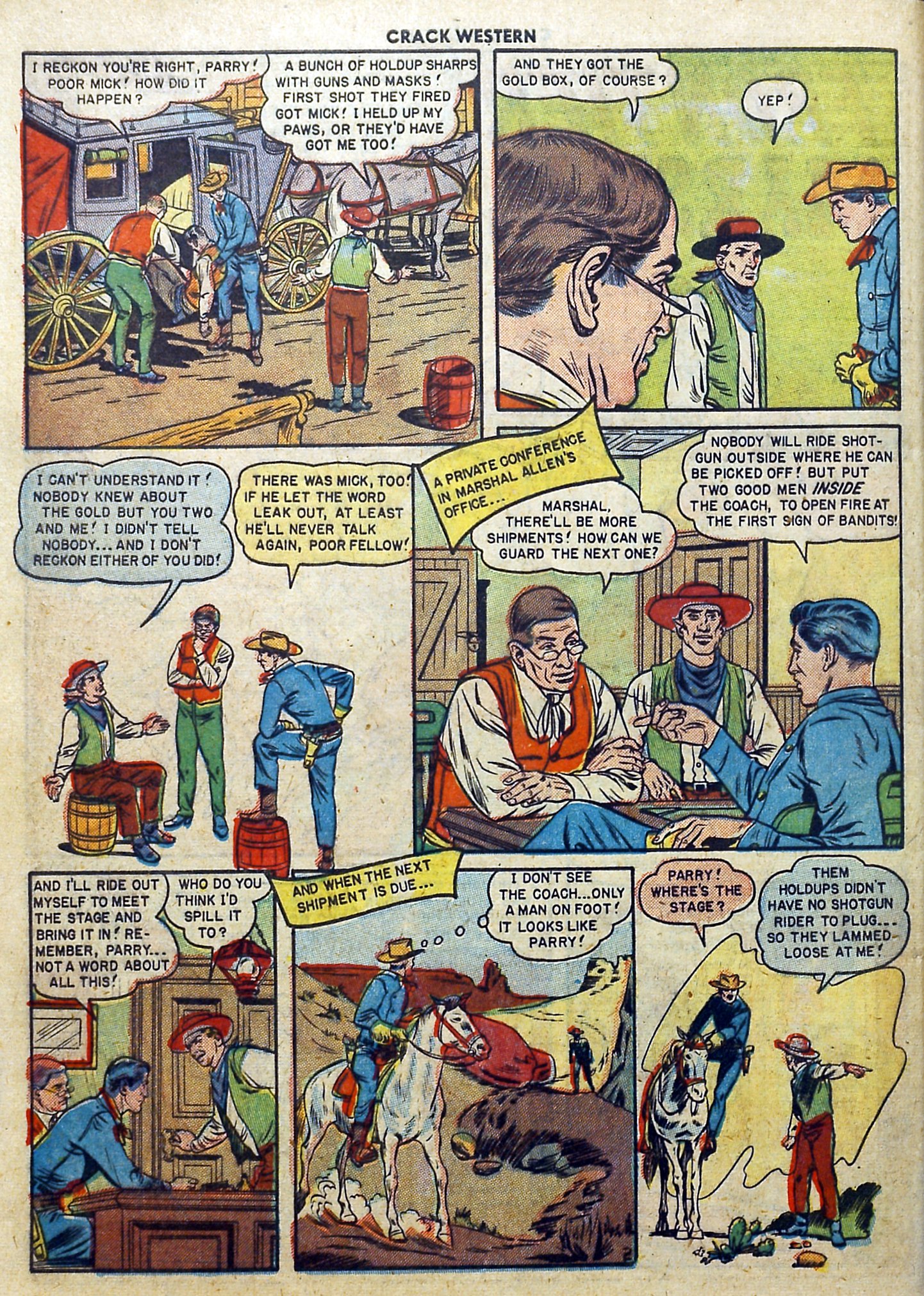 Read online Crack Western comic -  Issue #66 - 28