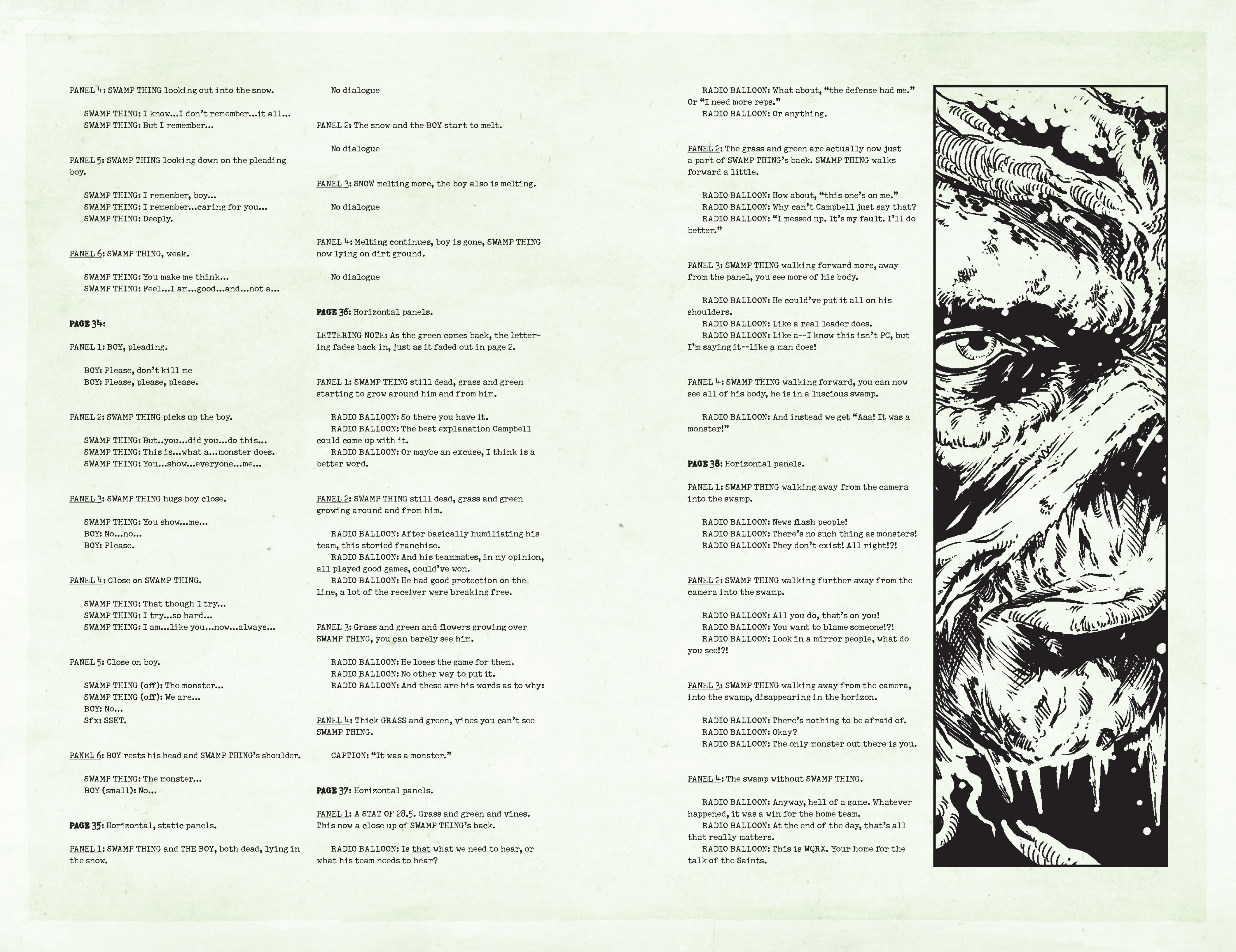 Read online Swamp Thing: Roots of Terror The Deluxe Edition comic -  Issue # TPB (Part 2) - 23