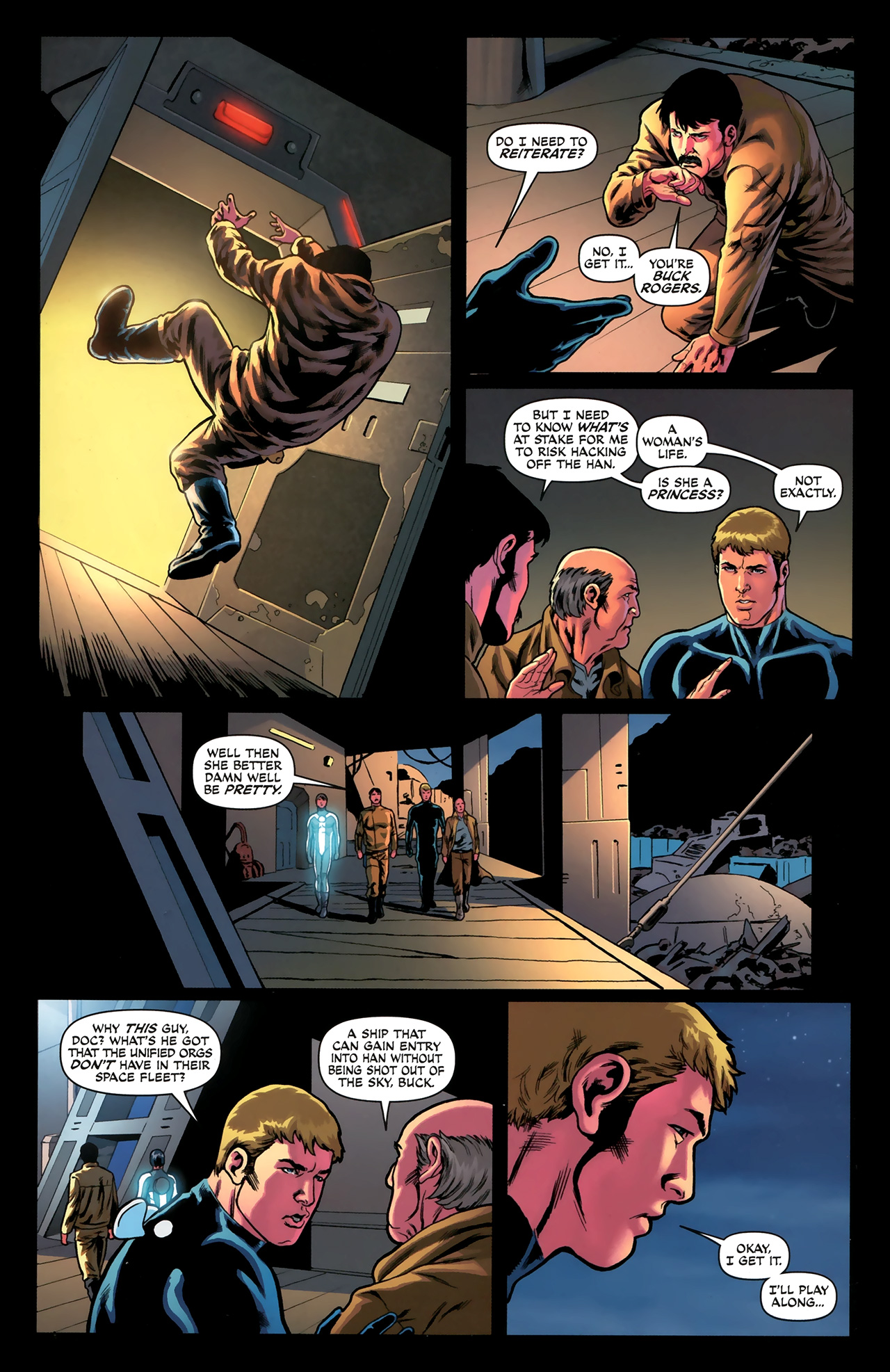 Read online Buck Rogers (2009) comic -  Issue #9 - 24