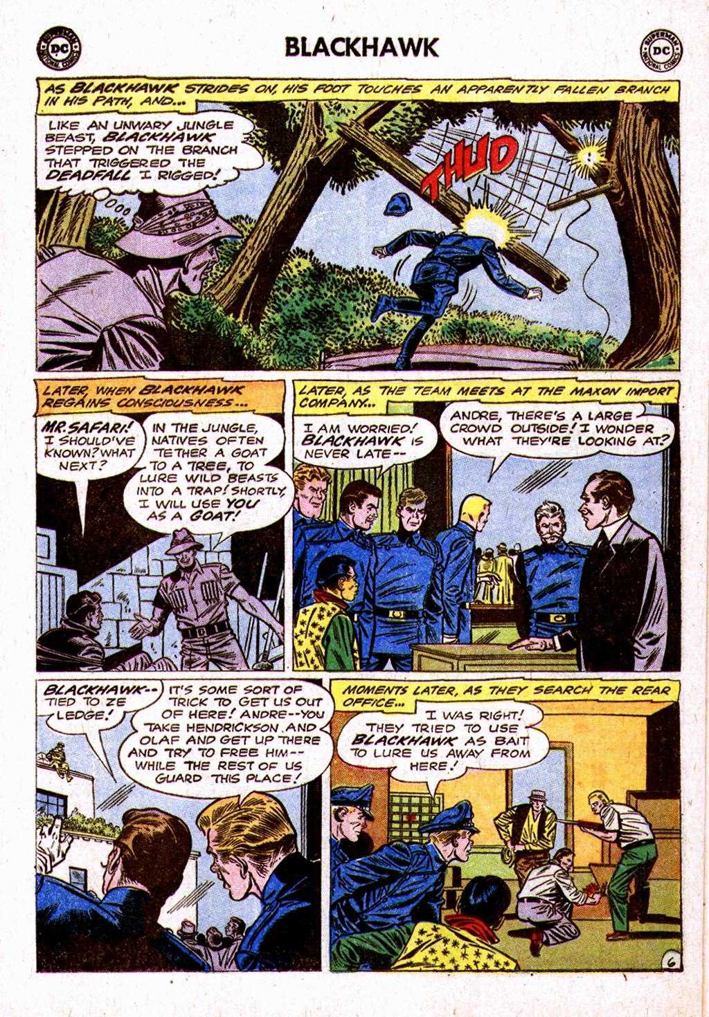 Blackhawk (1957) Issue #169 #62 - English 8