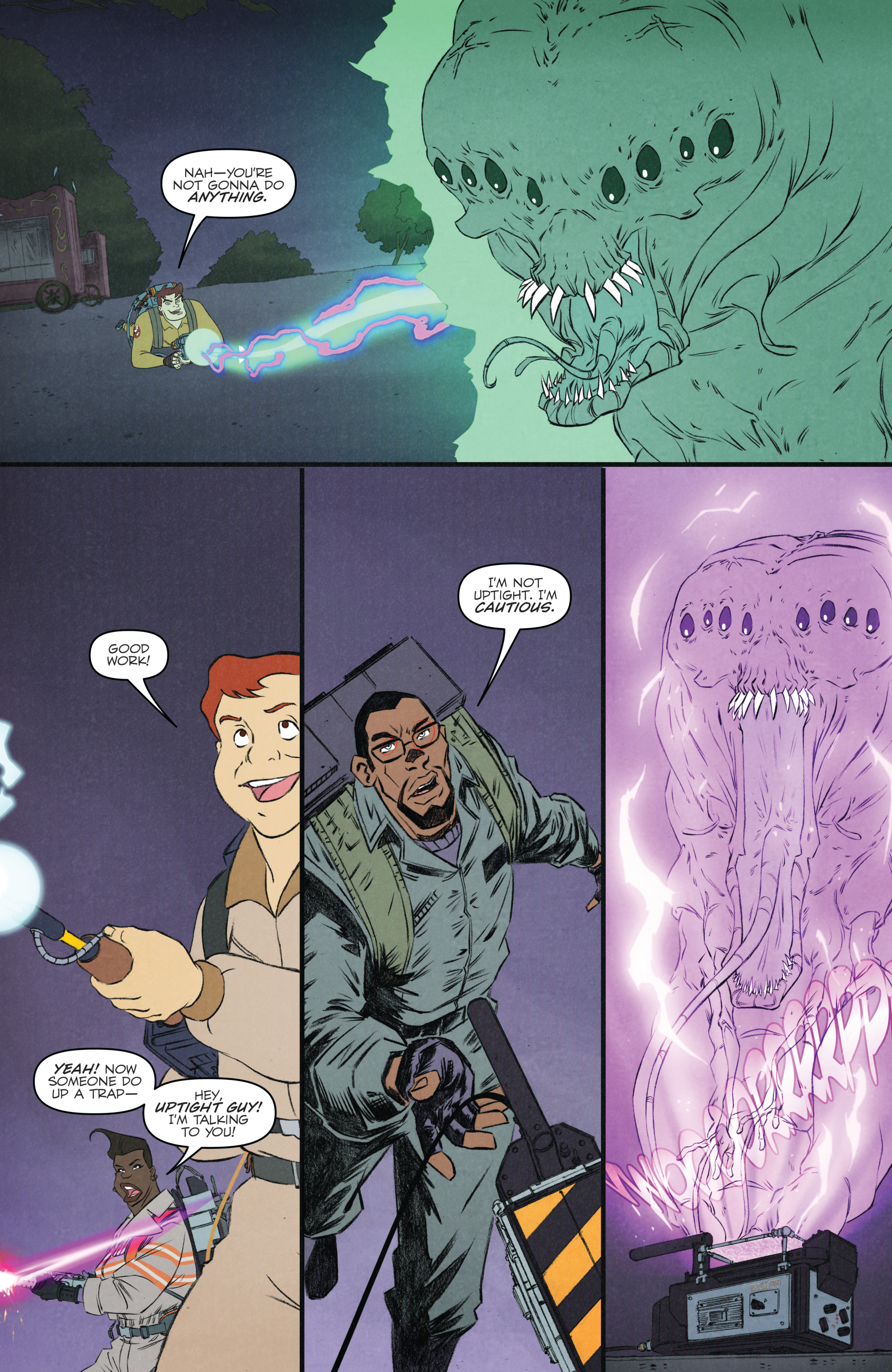 Read online Ghostbusters: Crossing Over comic -  Issue # _TPB - 189