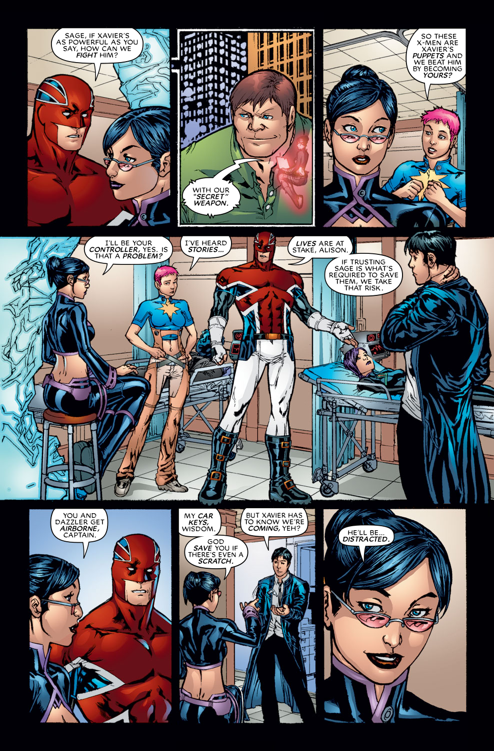 Read online New Excalibur comic -  Issue #3 - 9