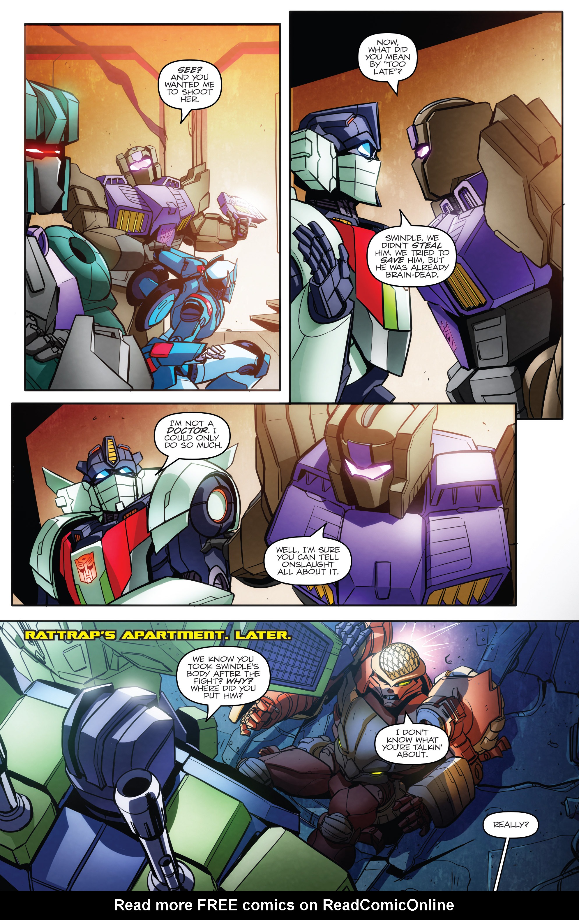 Read online Transformers: Till All Are One comic -  Issue #3 - 19
