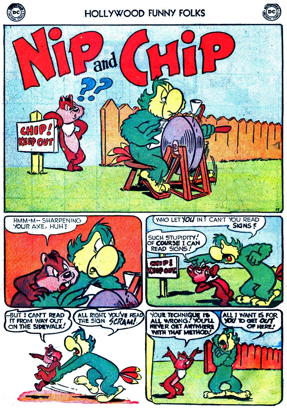 Read online Hollywood Funny Folks comic -  Issue #58 - 22