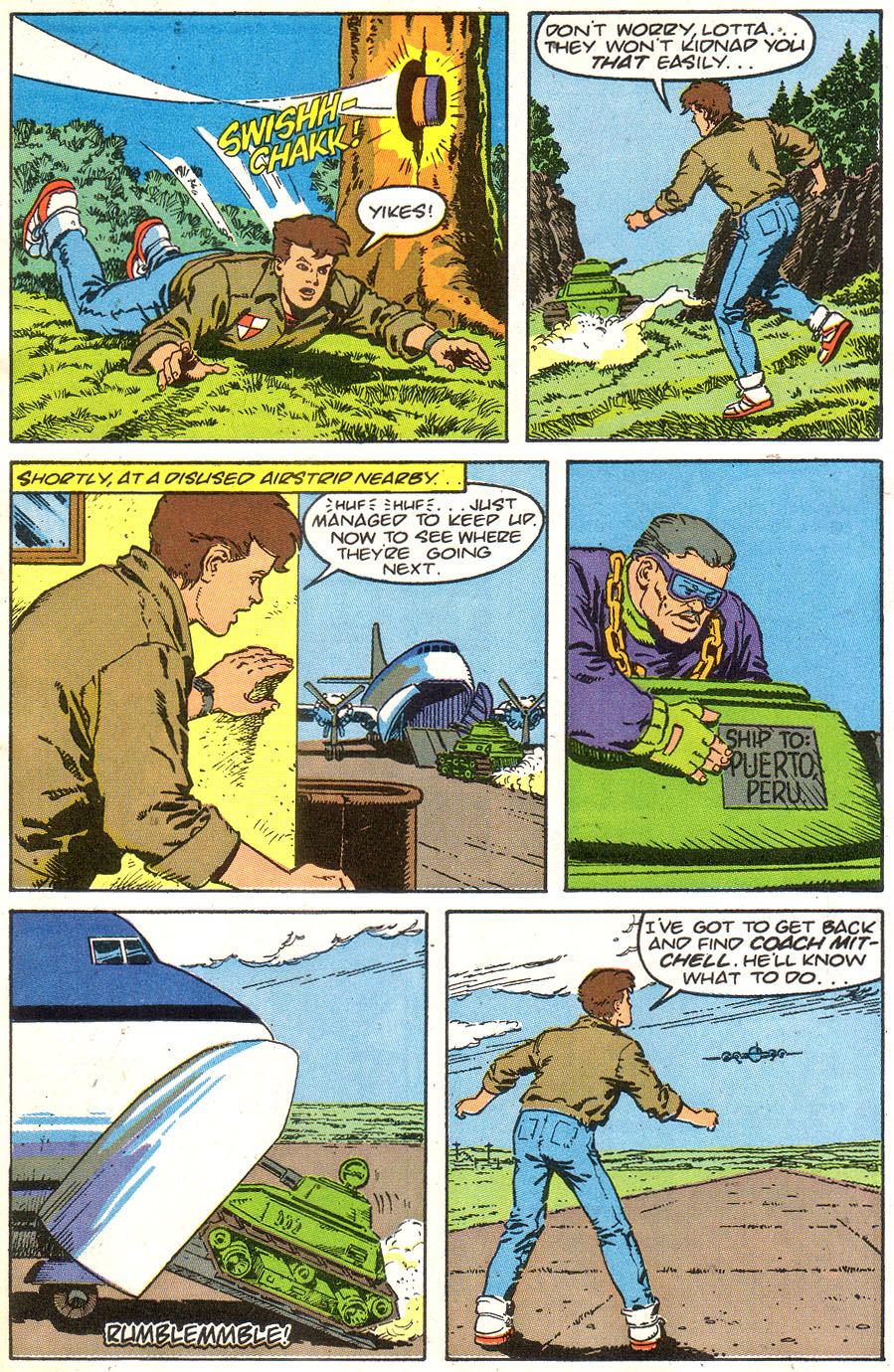 Read online James Bond Jr. comic -  Issue #3 - 5