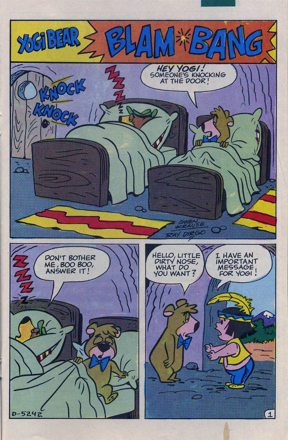 Read online Yogi Bear (1992) comic -  Issue #1 - 25