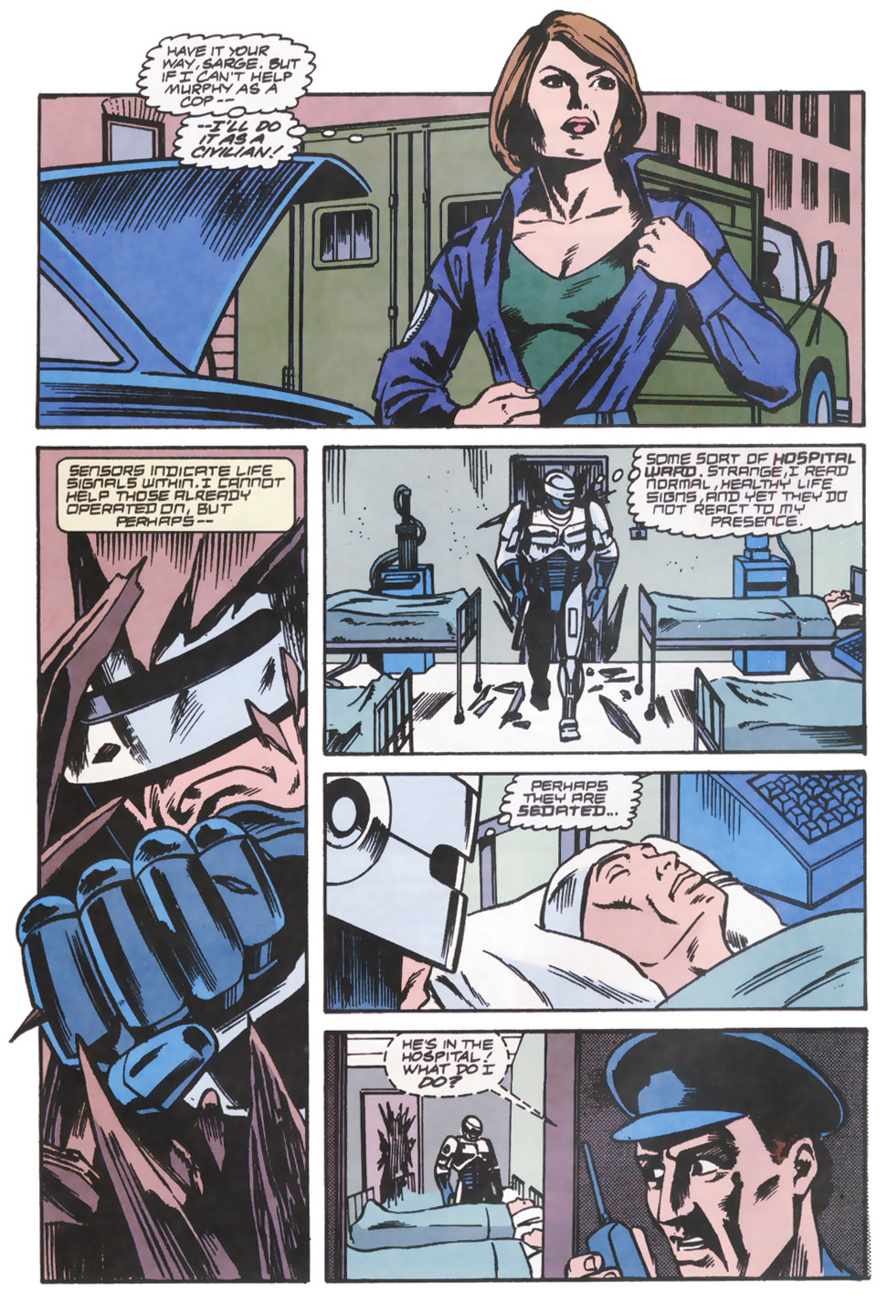 Read online Robocop (1990) comic -  Issue #13 - 14