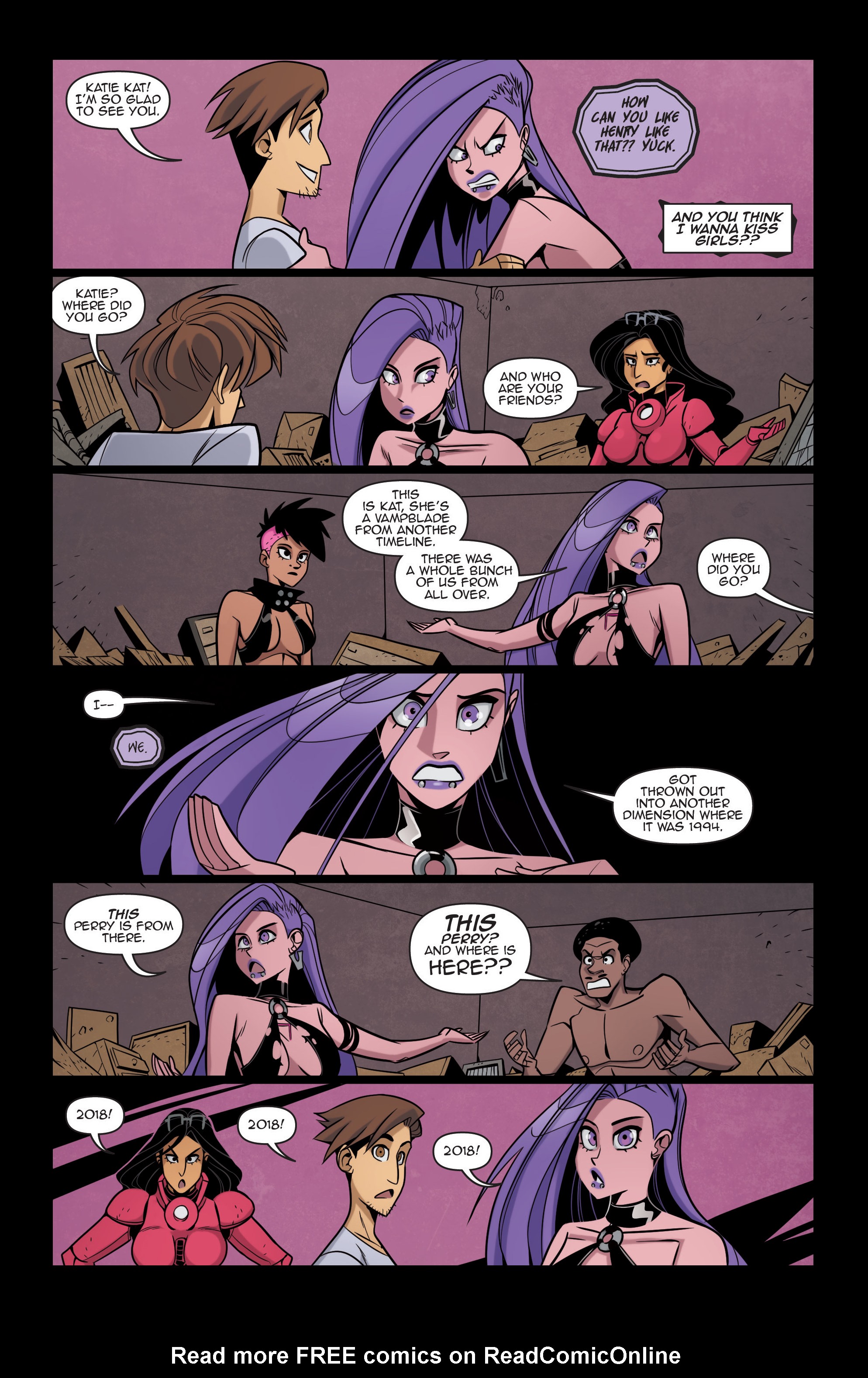Read online Vampblade Season 4 comic -  Issue #5 - 8
