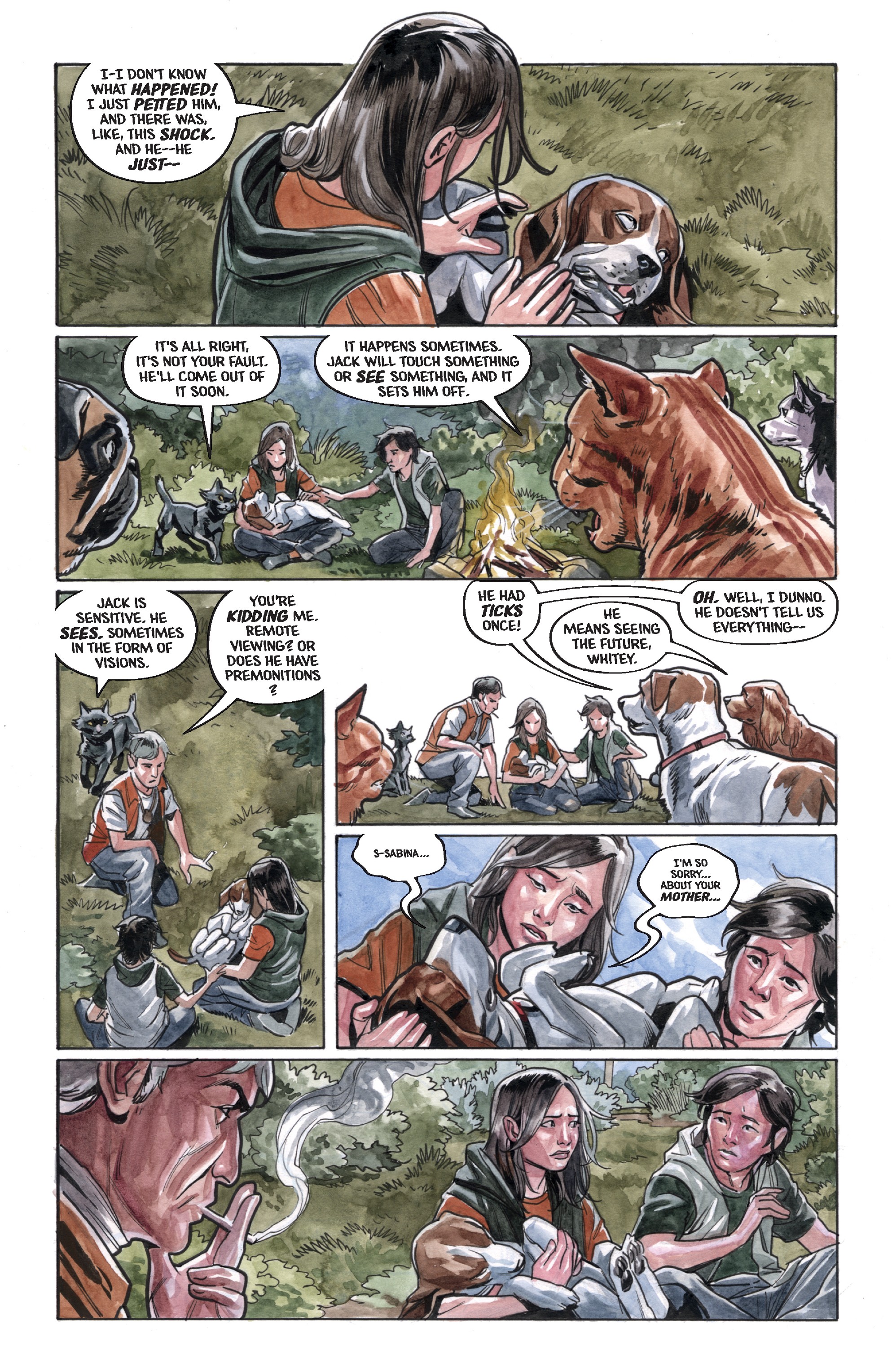 Read online Beasts of Burden: The Presence of Others comic -  Issue #2 - 7