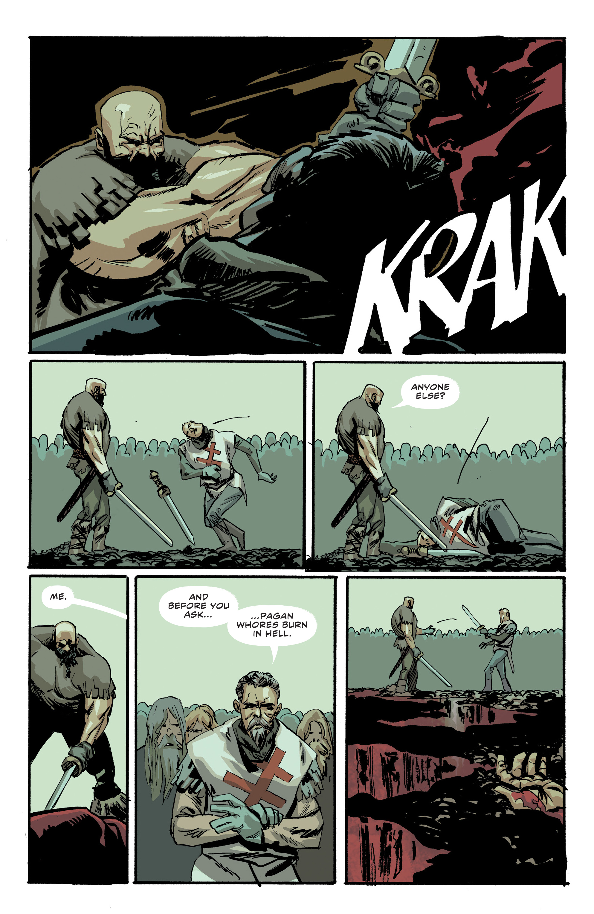 Read online Black Road comic -  Issue #9 - 12