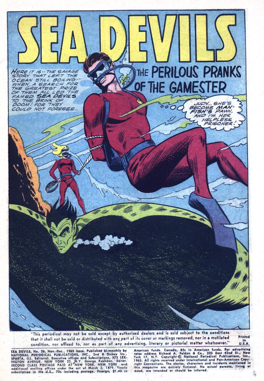 Read online Sea Devils comic -  Issue #26 - 4