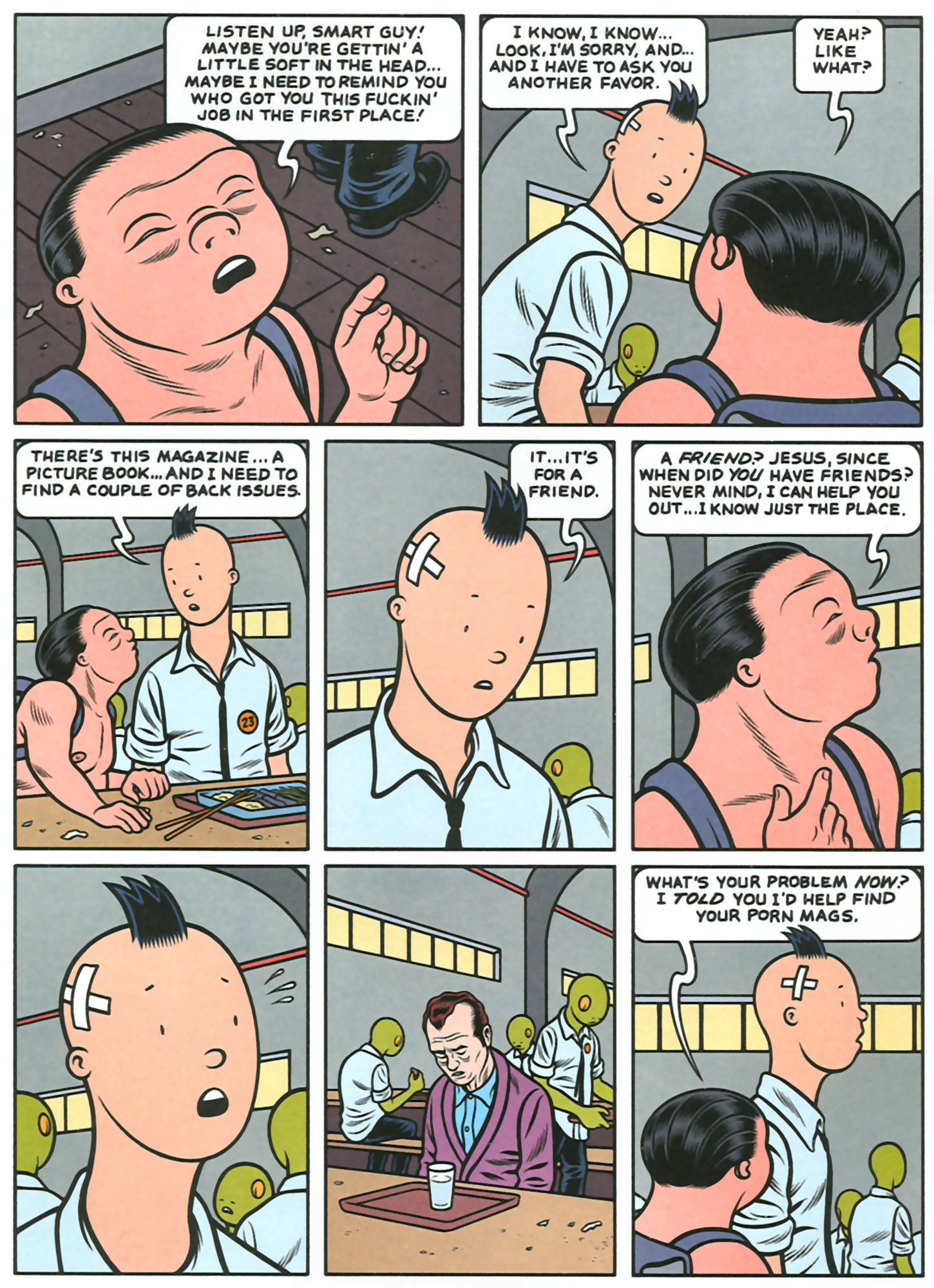 Read online Charles Burns The Hive comic -  Issue # Full - 40