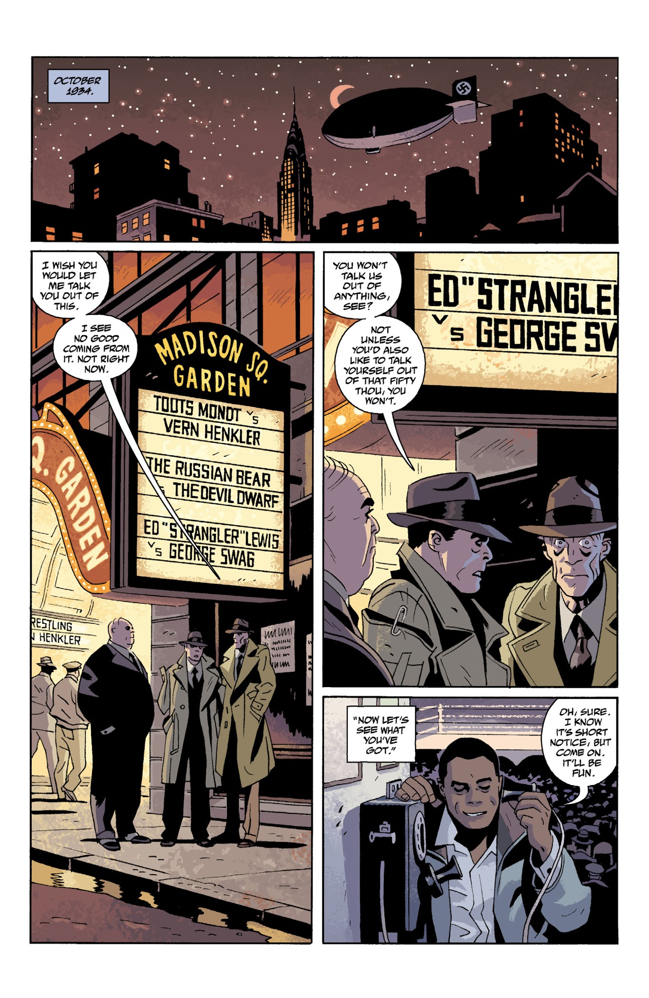 Read online Lobster Johnson: Get the Lobster comic -  Issue # TPB - 9