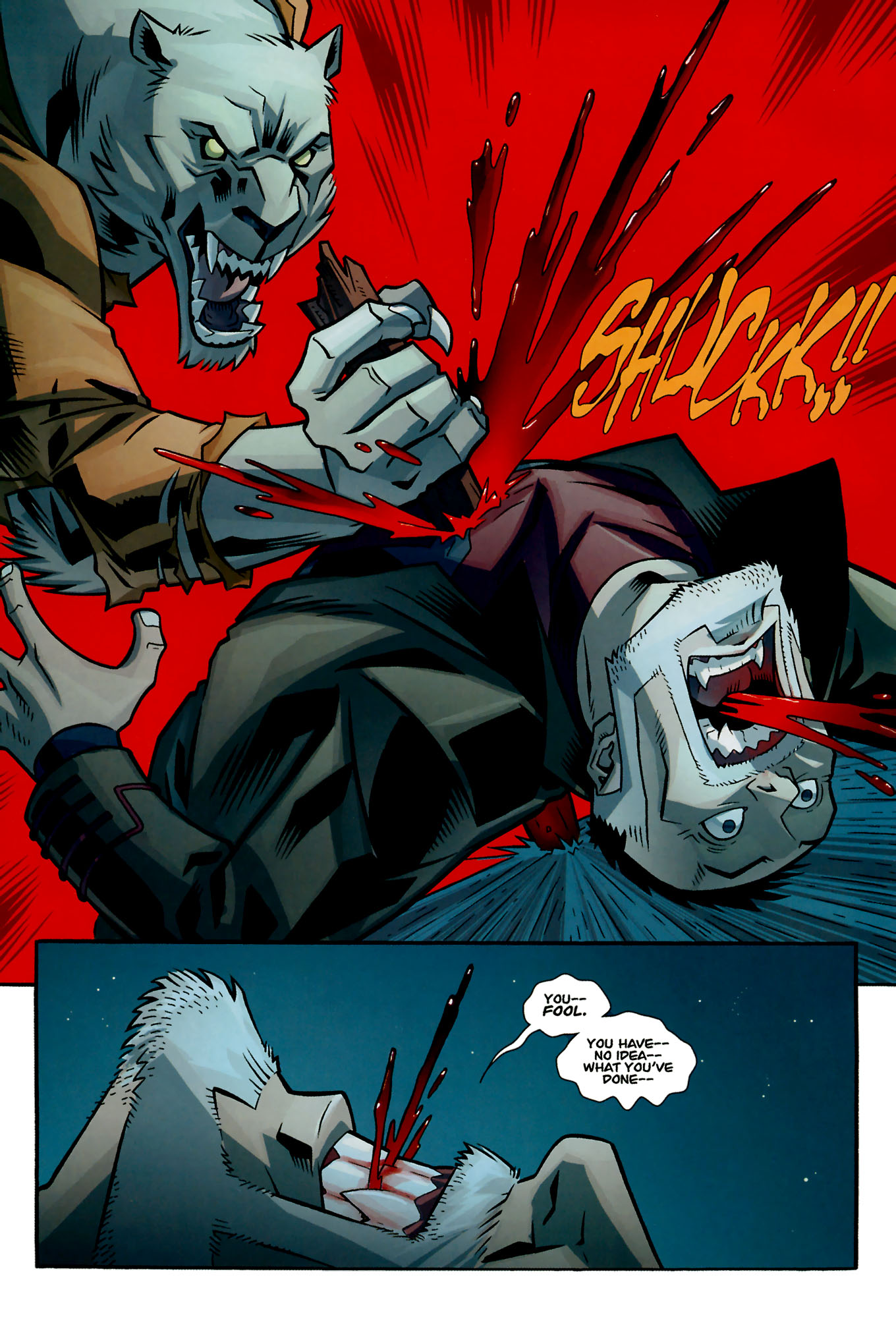 Read online The Astounding Wolf-Man comic -  Issue #16 - 13