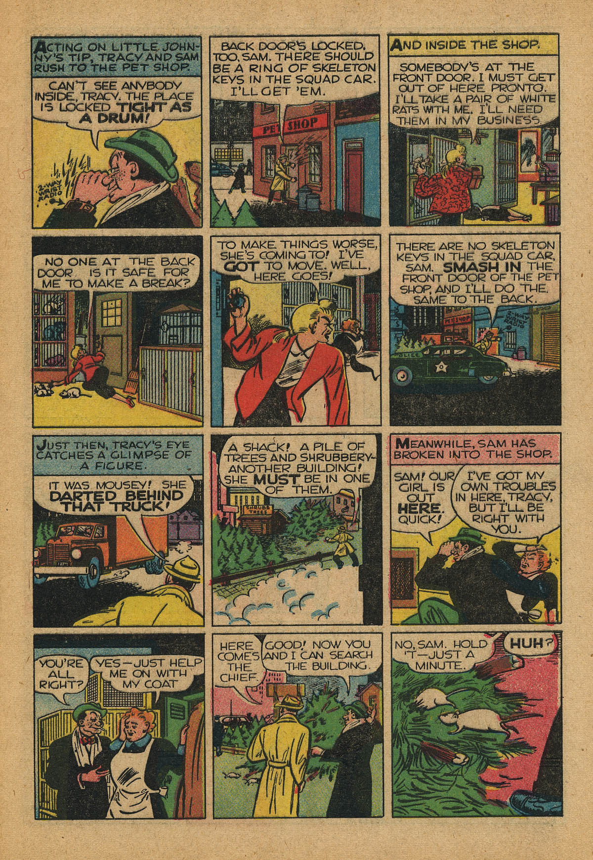 Read online Dick Tracy comic -  Issue #63 - 27