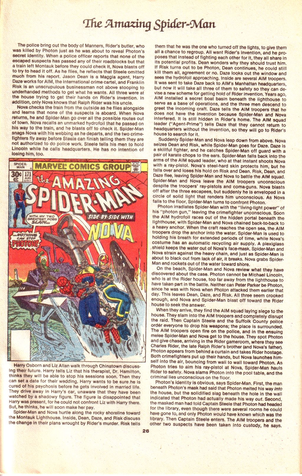 Read online The Official Marvel Index to The Amazing Spider-Man comic -  Issue #7 - 28