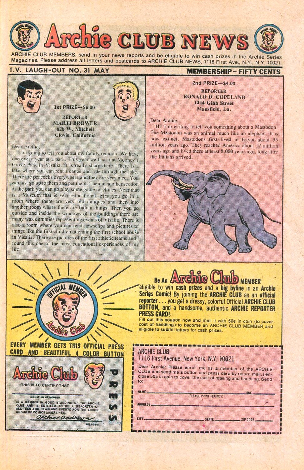 Read online Archie's TV Laugh-Out comic -  Issue #31 - 27
