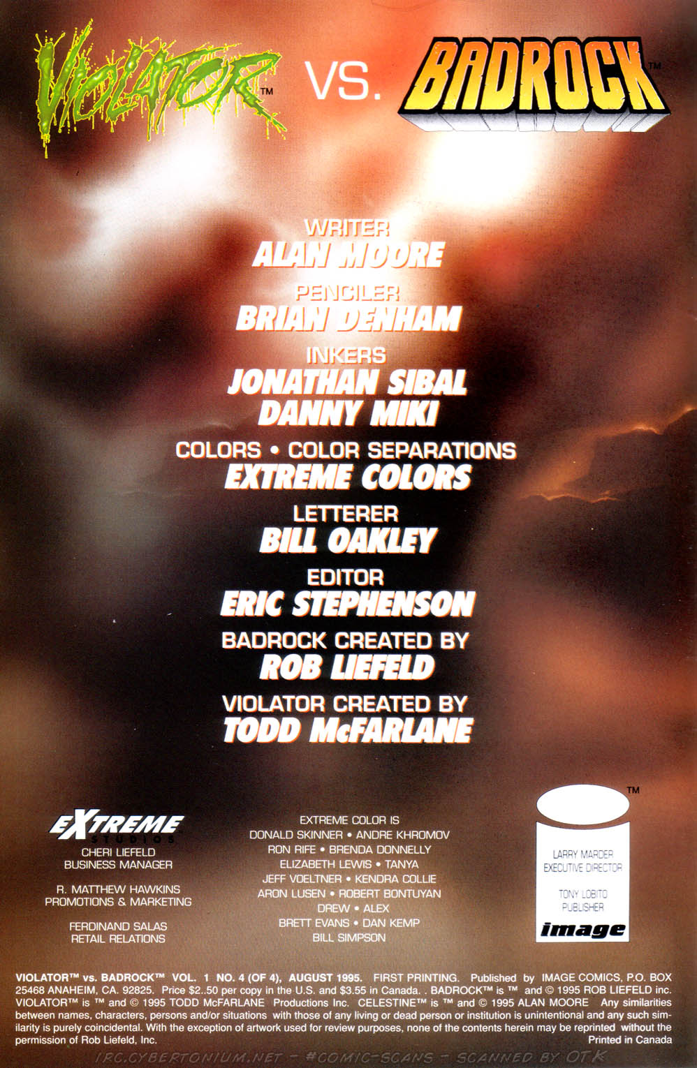 Read online Violator vs. Badrock comic -  Issue #4 - 2