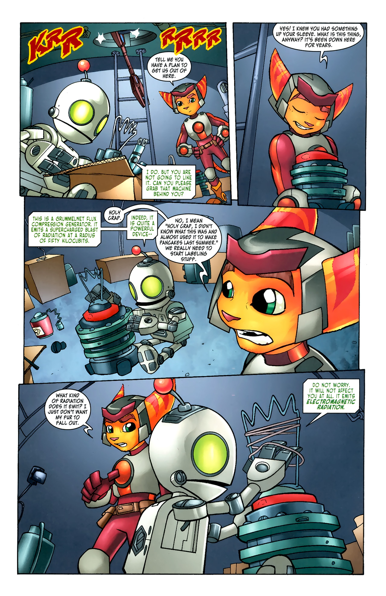 Read online Ratchet & Clank comic -  Issue #5 - 13