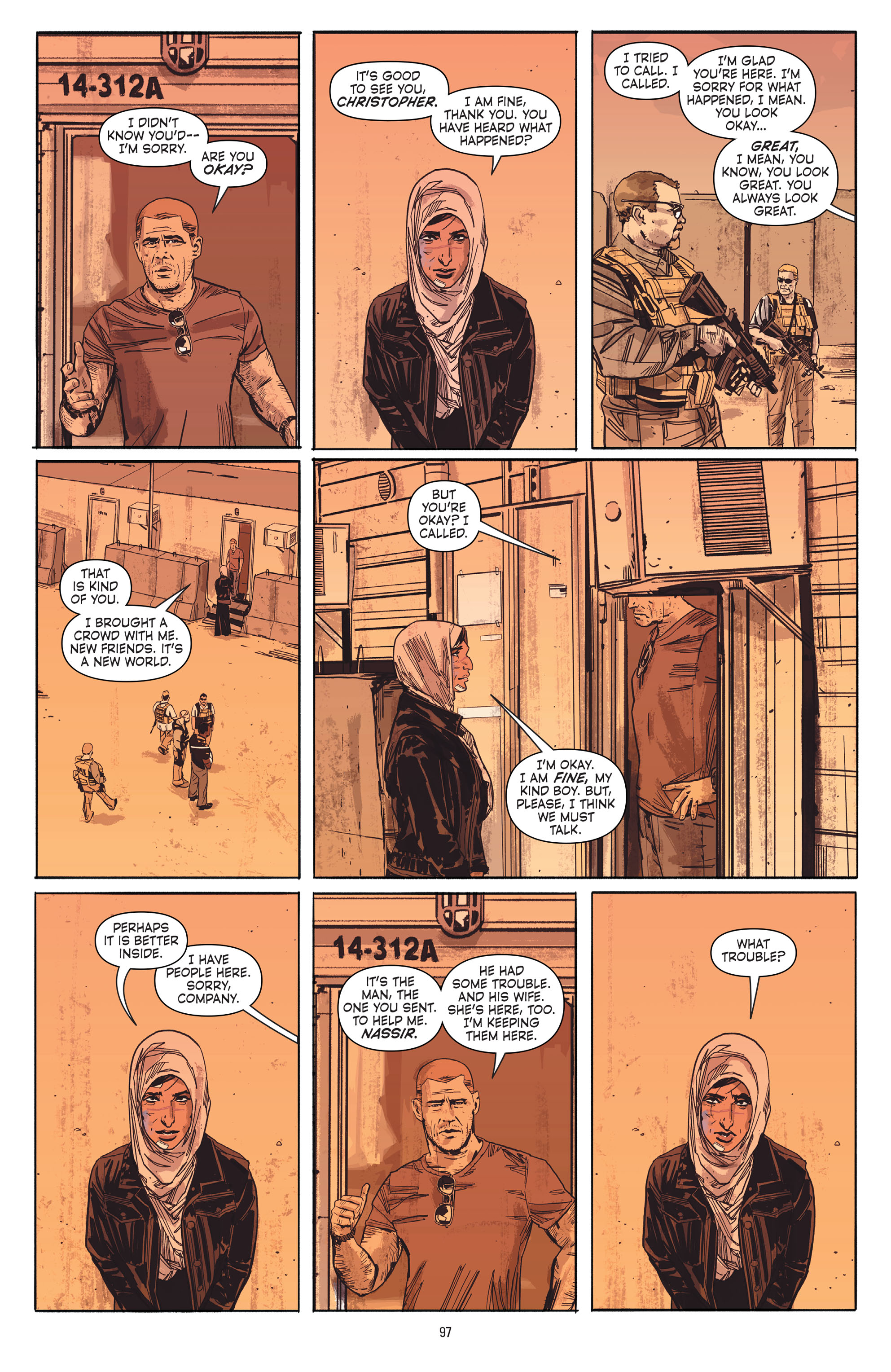 Read online The Sheriff of Babylon comic -  Issue # _The Deluxe Edition (Part 1) - 94