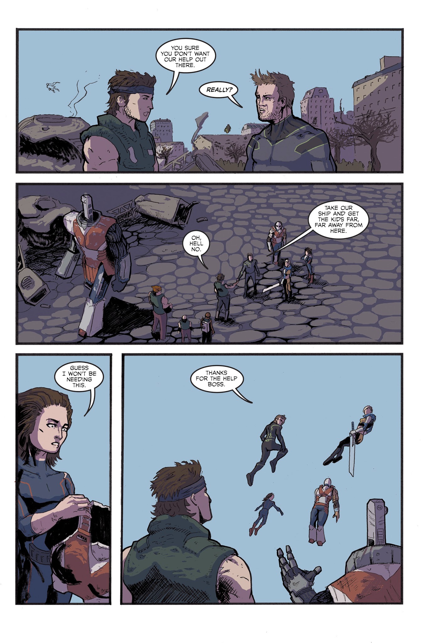 Read online 2085: Imperium Contingency comic -  Issue # TPB - 151