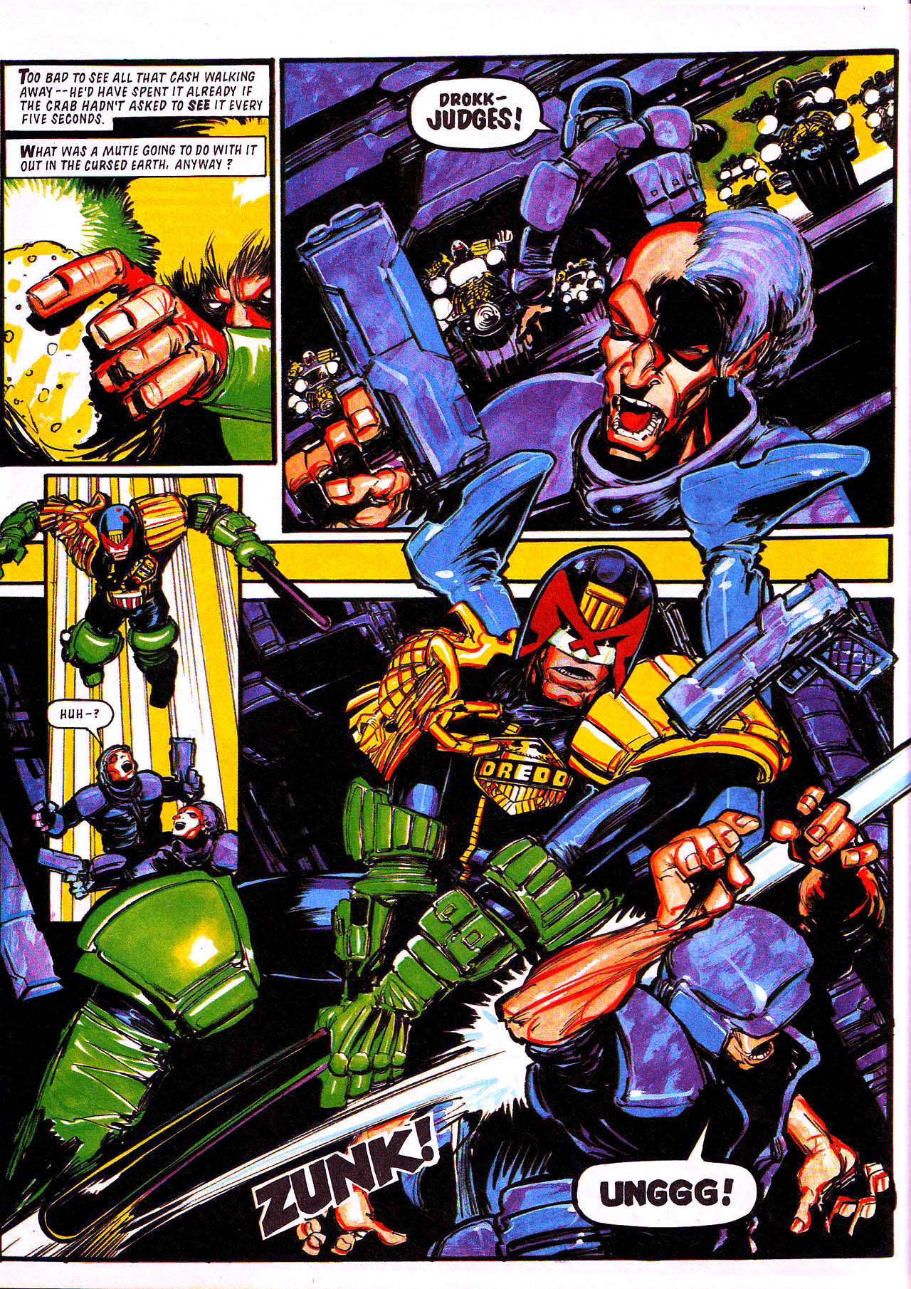 Read online Judge Dredd Megazine (vol. 3) comic -  Issue #38 - 32