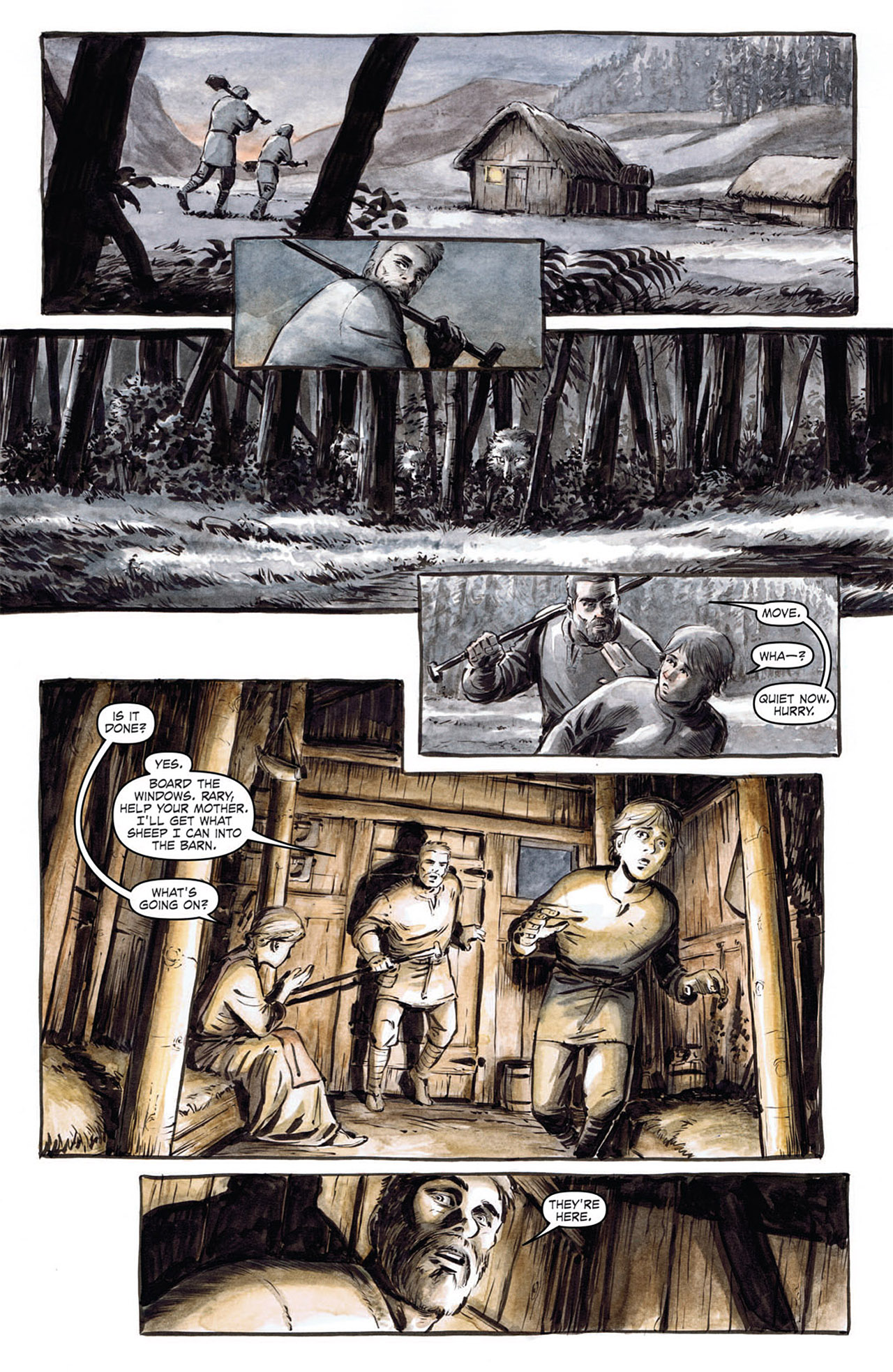 Read online Night of 1000 Wolves comic -  Issue #1 - 19