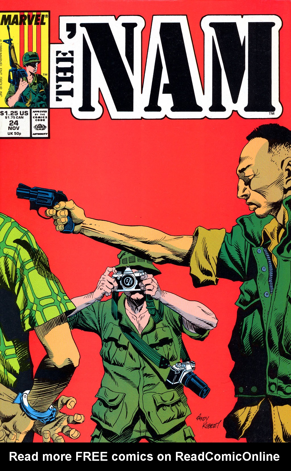 Read online The 'Nam comic -  Issue #24 - 1