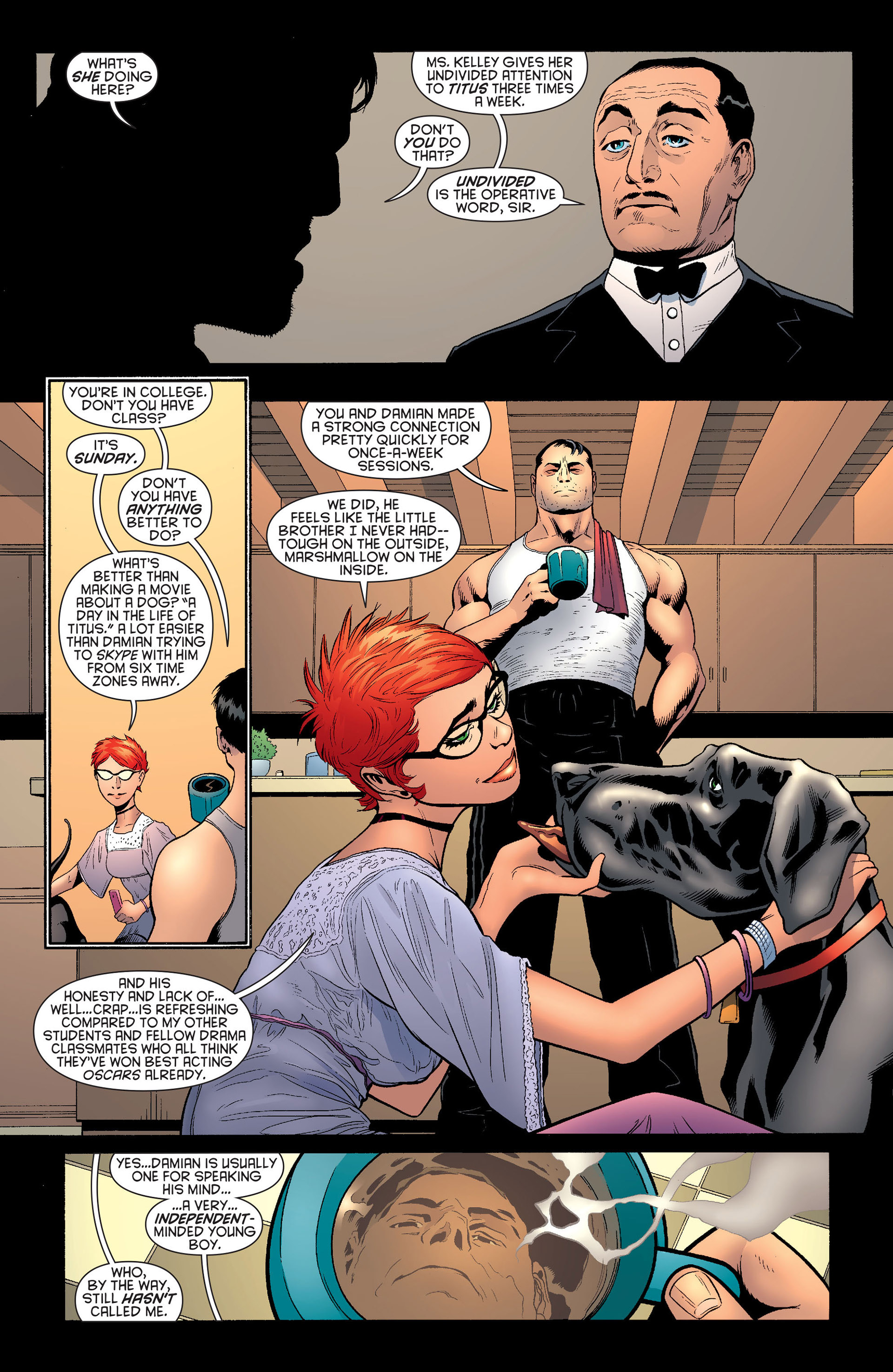 Read online Batman and Robin (2011) comic -  Issue #22 - Batman and Catwoman - 5