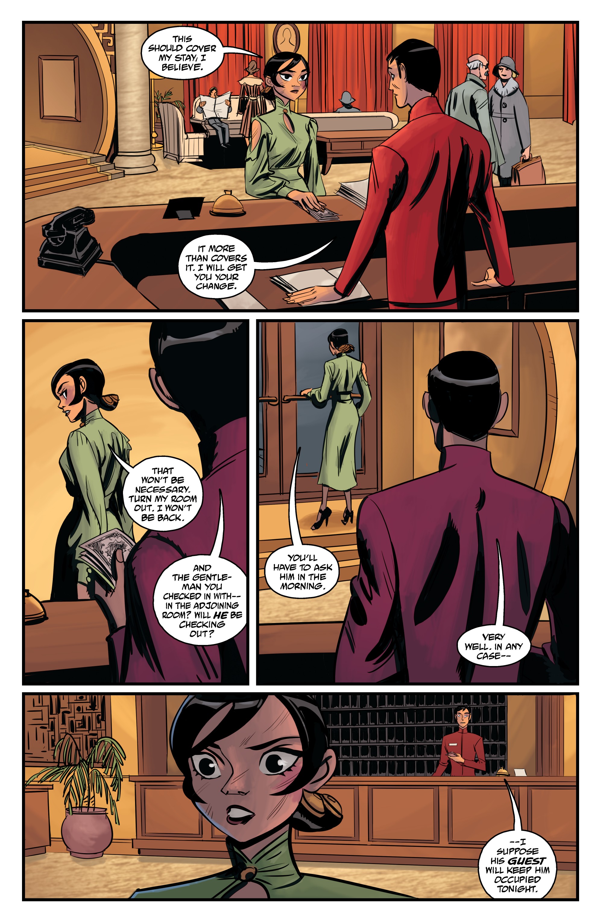 Read online Crimson Lotus comic -  Issue #4 - 3