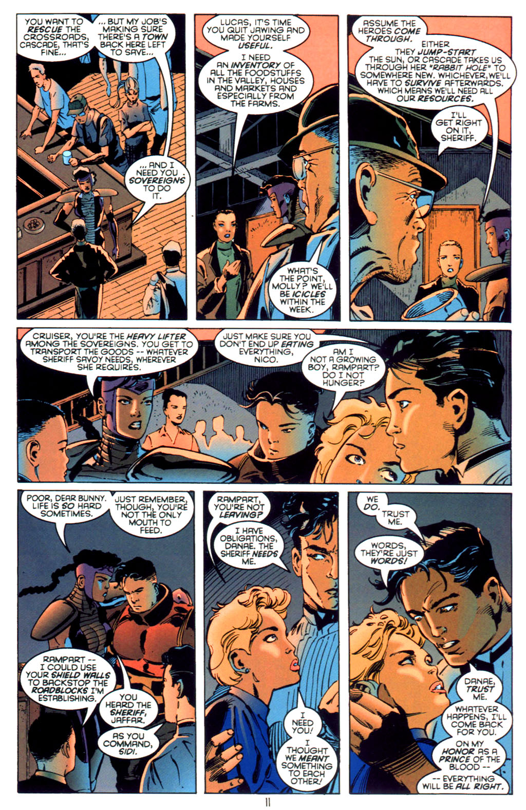 Read online Sovereign Seven comic -  Issue #16 - 11