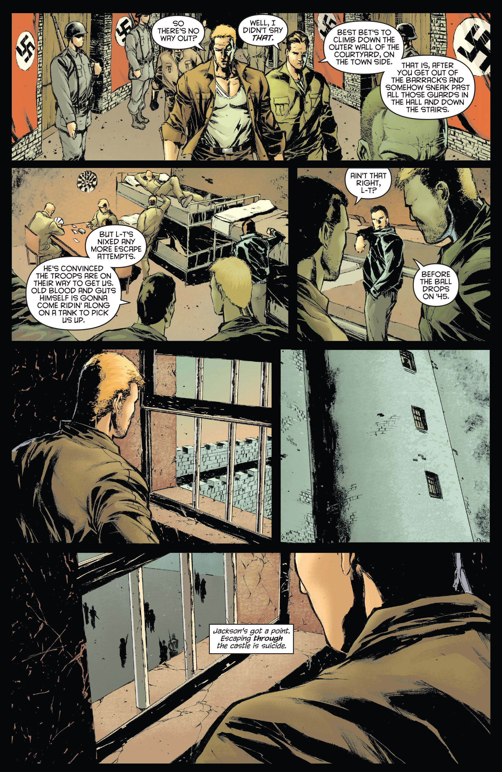 Captain America Theater Of War:  Prisoners Of Duty Full Page 10