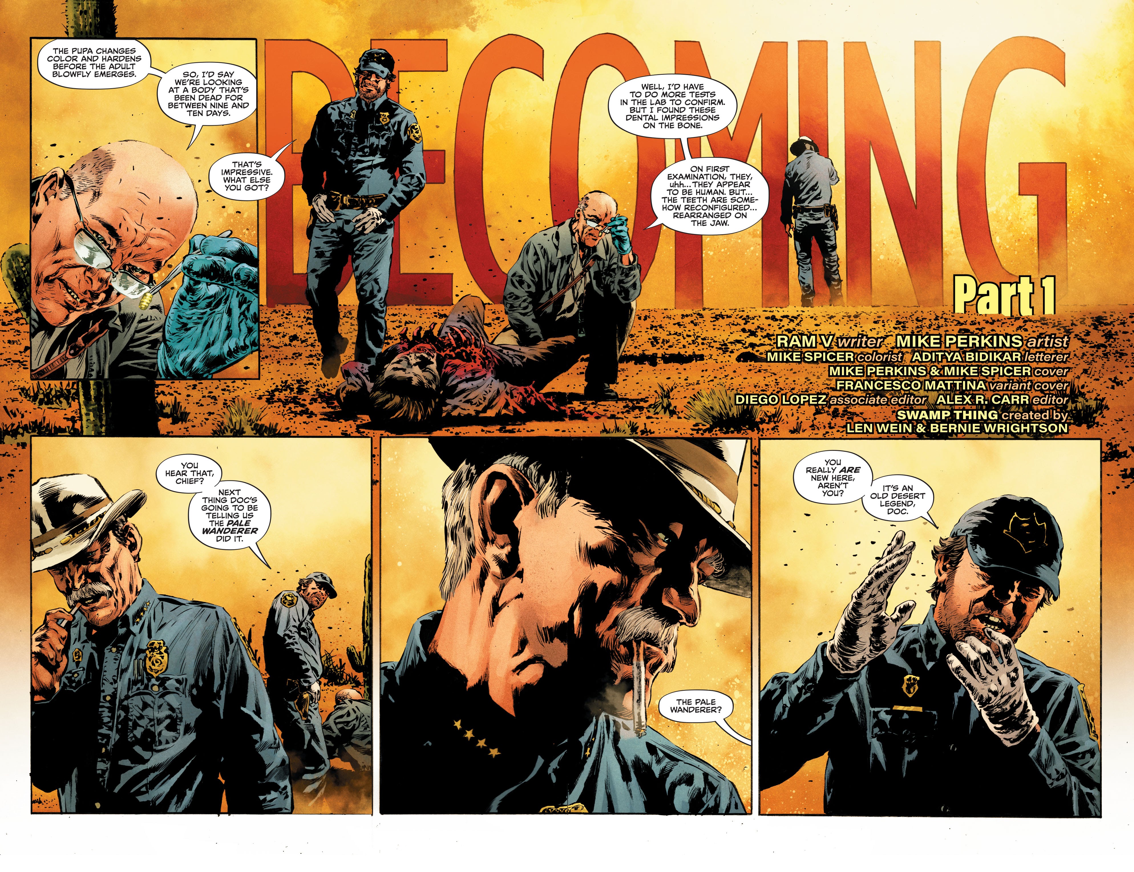 Read online The Swamp Thing comic -  Issue #1 - 4