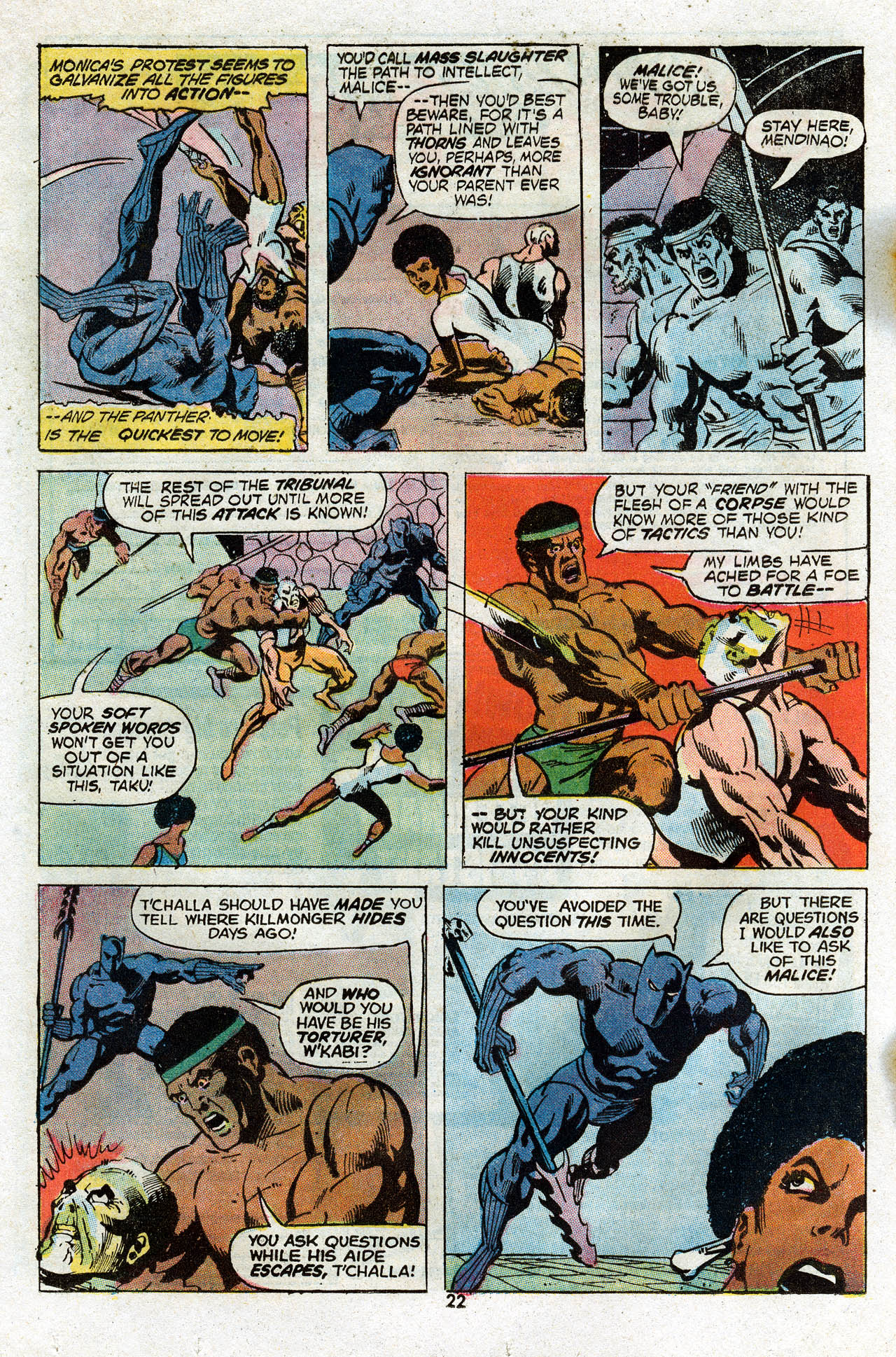 Read online Jungle Action (1972) comic -  Issue #8 - 21