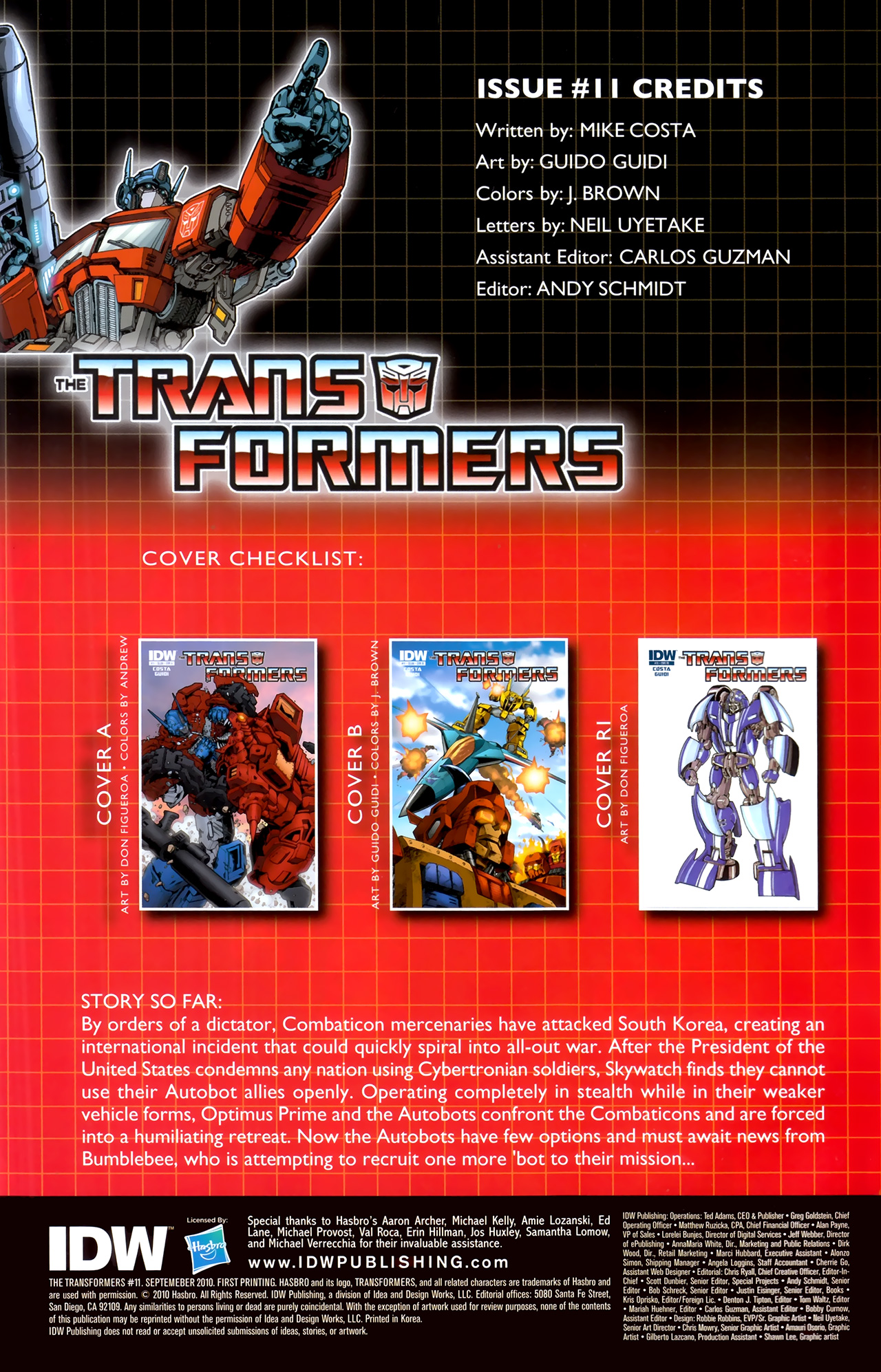 Read online The Transformers (2009) comic -  Issue #11 - 3