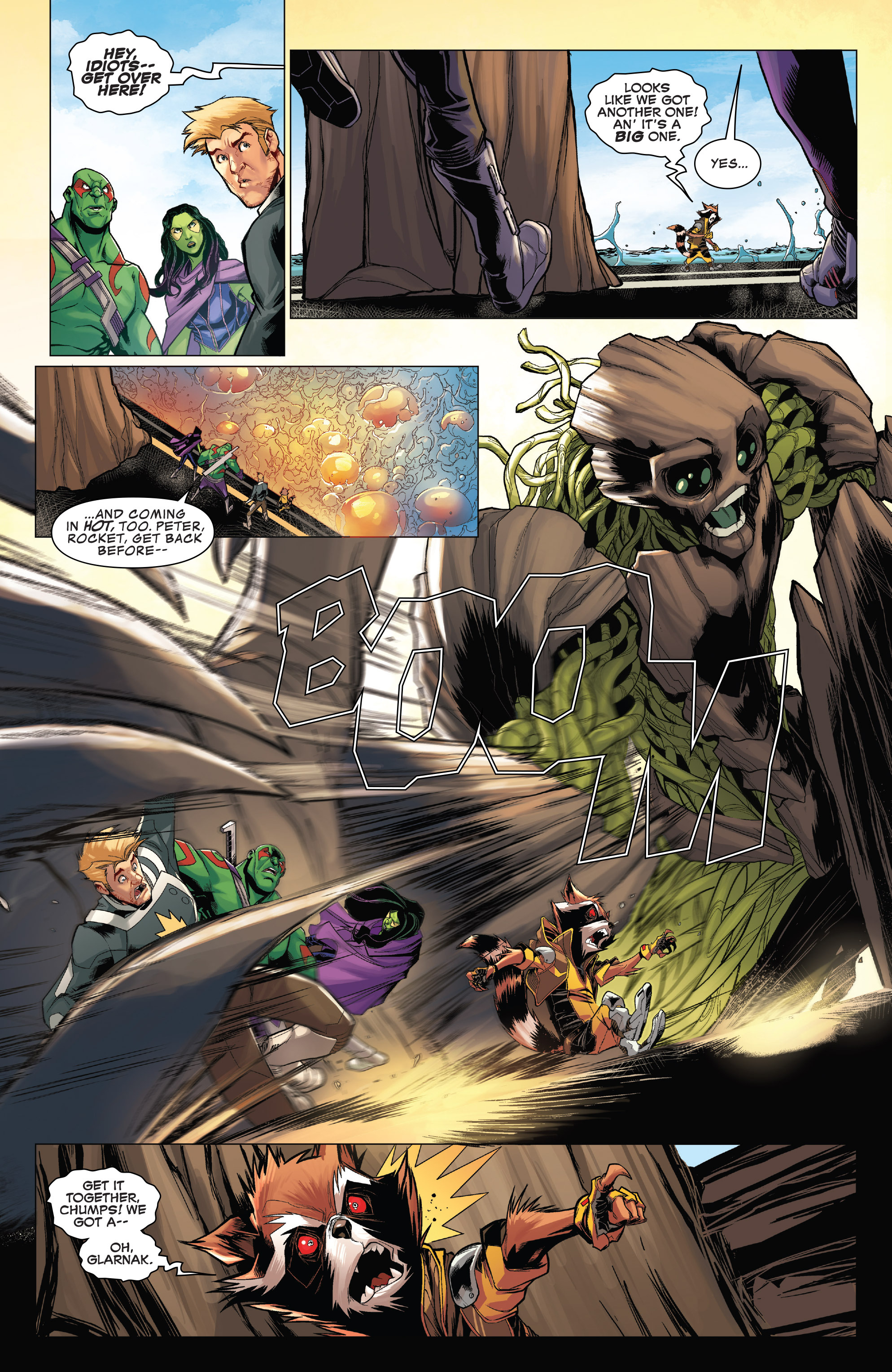 Read online Guardians of the Galaxy (2015) comic -  Issue #1.MU - 10